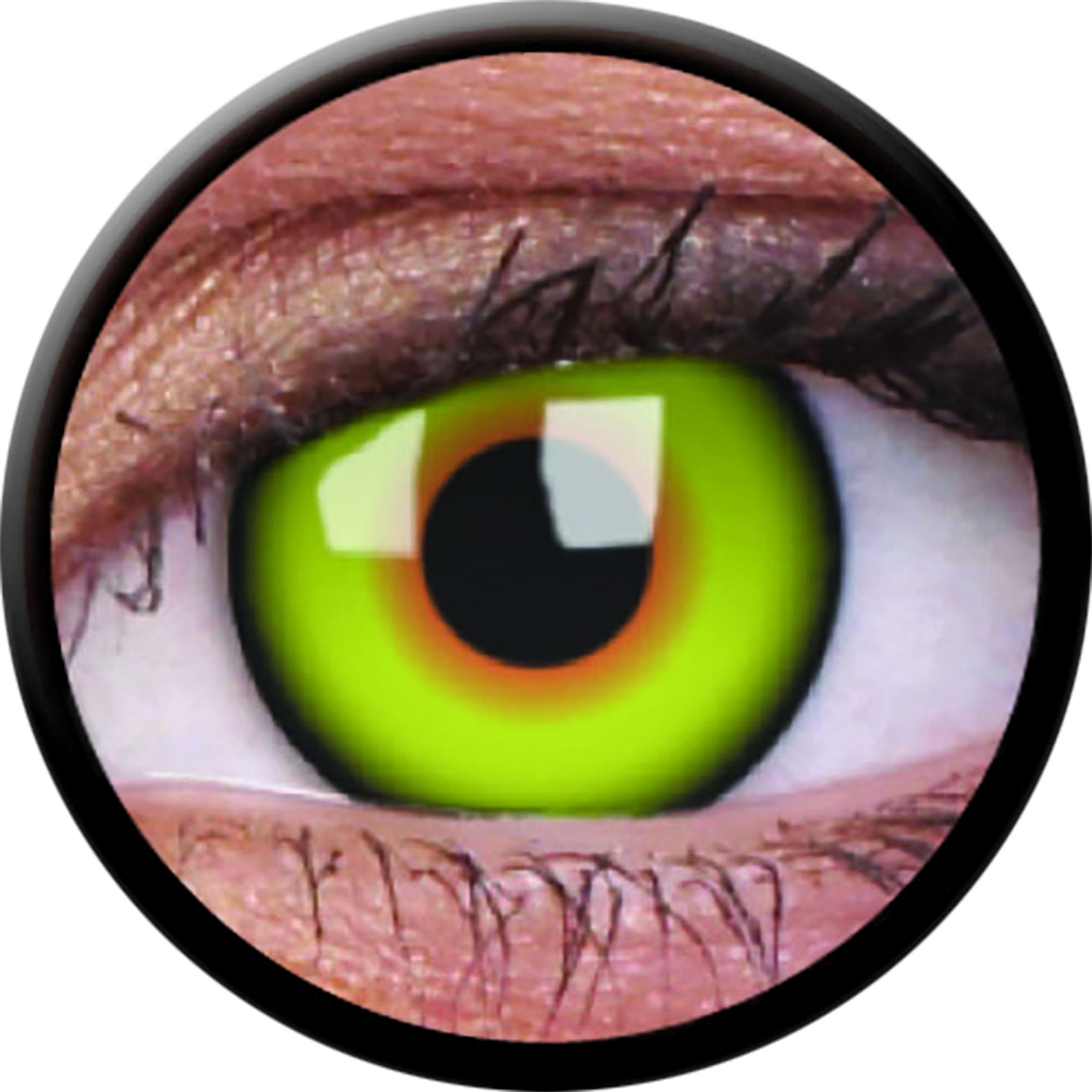 Motivlinse Funny Lens "MadHatter"  (2Stk.)