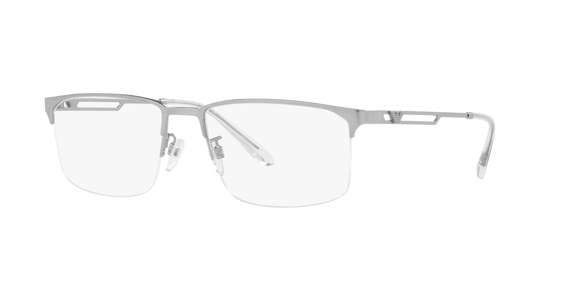 Das Bild zeigt die Korrektionsbrille EA1143 3045 von Emporio Armani in Silber.