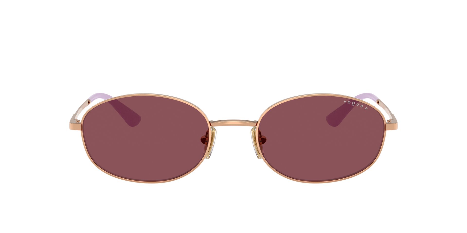 Das Bild zeigt die Sonnenbrille VO4323S von der Marke Vogue in Gold.