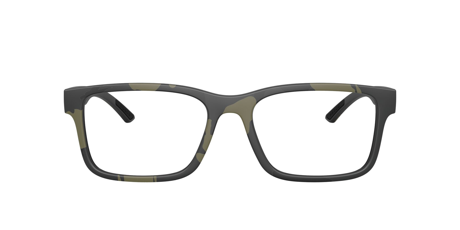 Das Bild zeigt die Prada Linea Rossa Fassung PS01RV 14X1O1 von vorne.