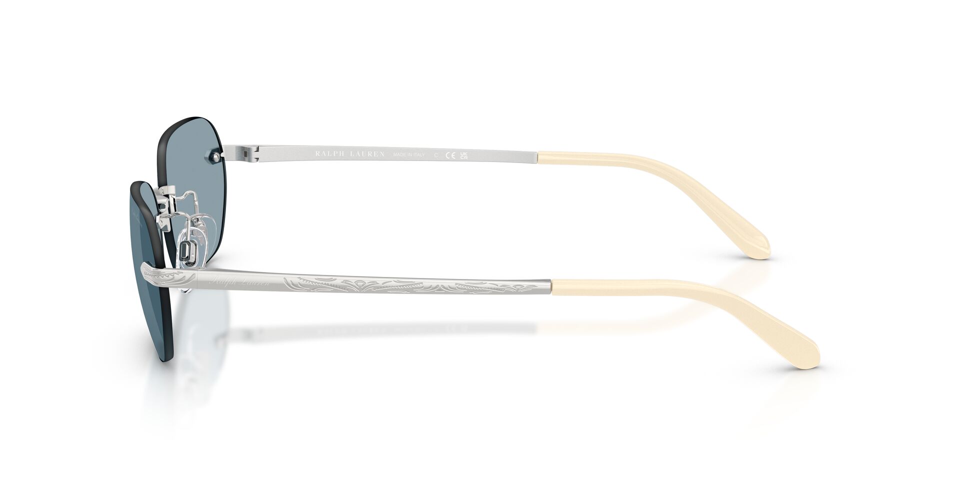 Das Bild zeigt die Bügel der Ralph Sonnenbrille RL7089 900172.