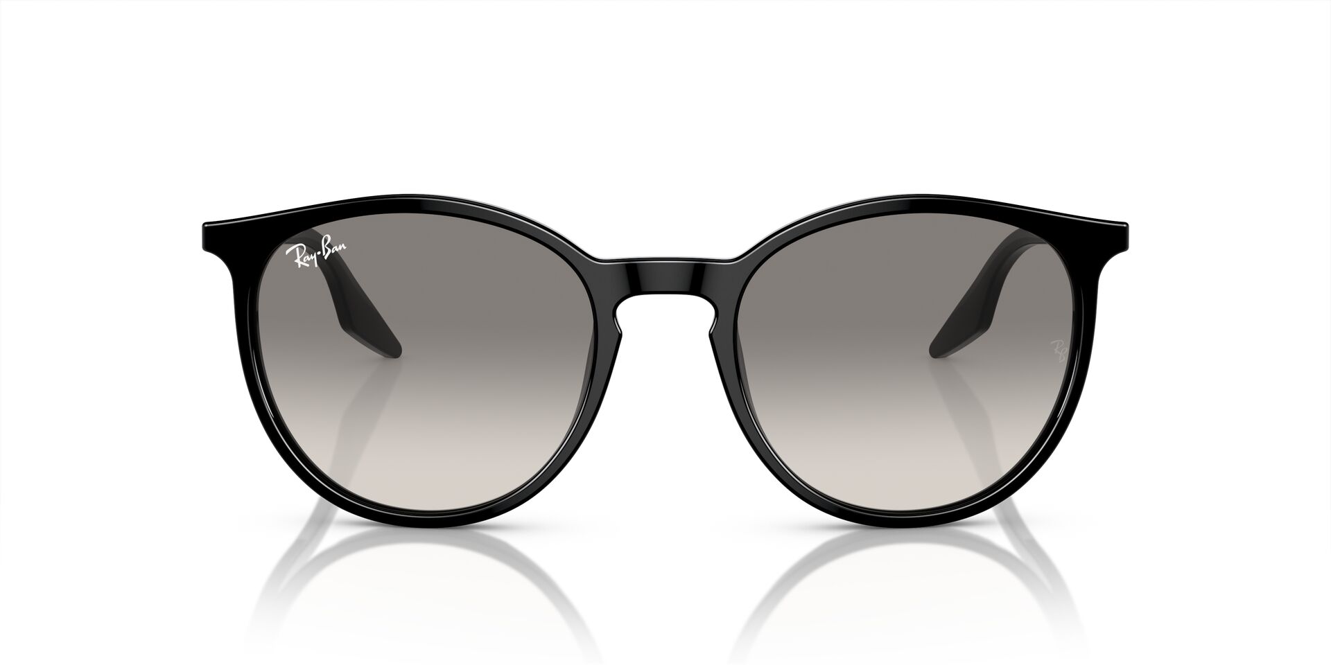 Das Bild zeigt die Sonnenbrille RB2204 901/32 von der Marke Ray-Ban in Schwarz.