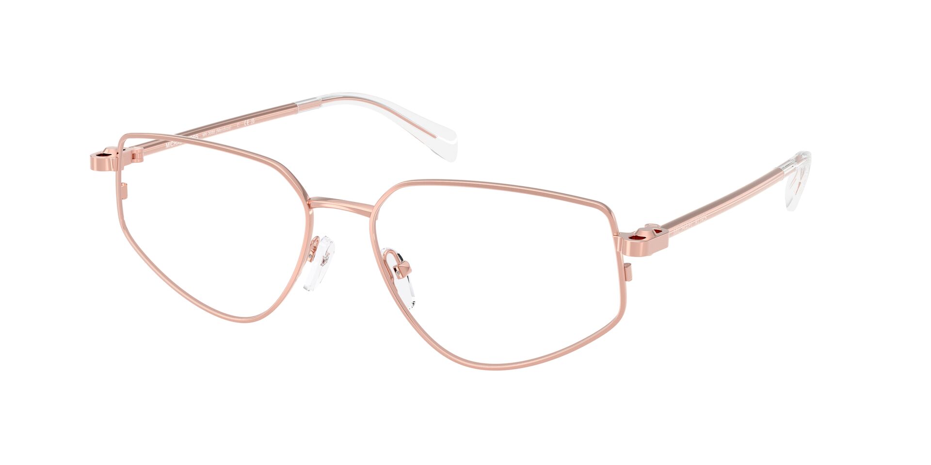 Michael Kors Damen Brille MK3088 1108 Mendoza Rosegold glänzend