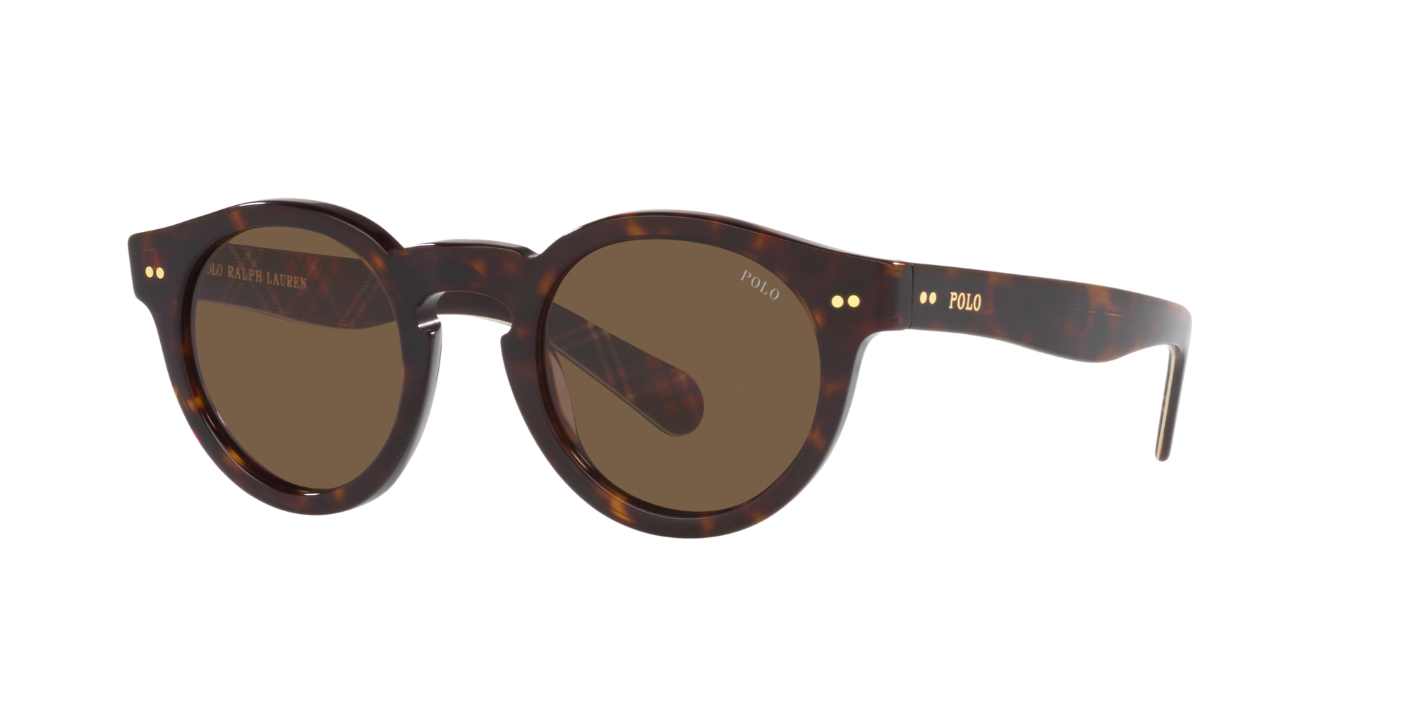 Polo Ralph Lauren Sonnenbrille PH4165 500373 glänzendes dunkelhavana