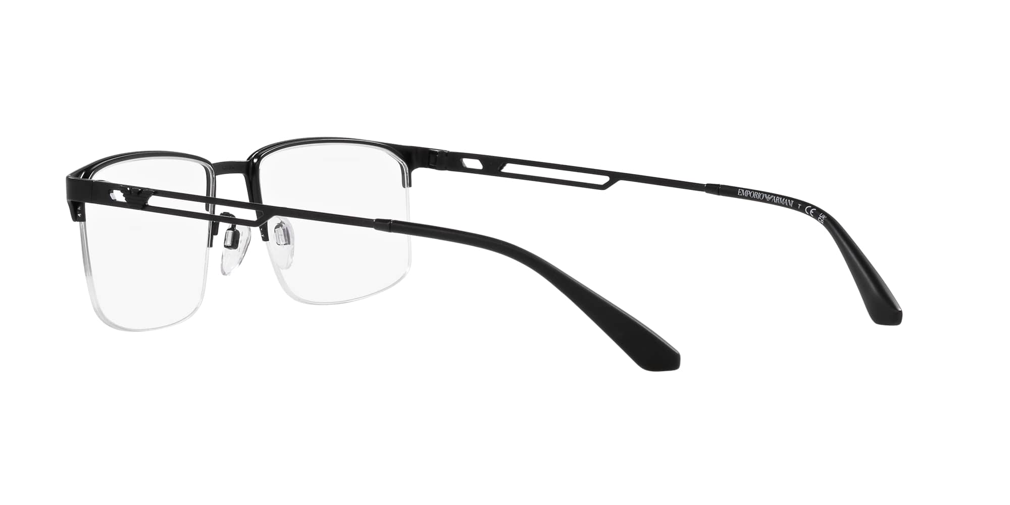Das Bild zeigt die Korrektionsbrille EA1143 von Emporio Armani in Schwarz.