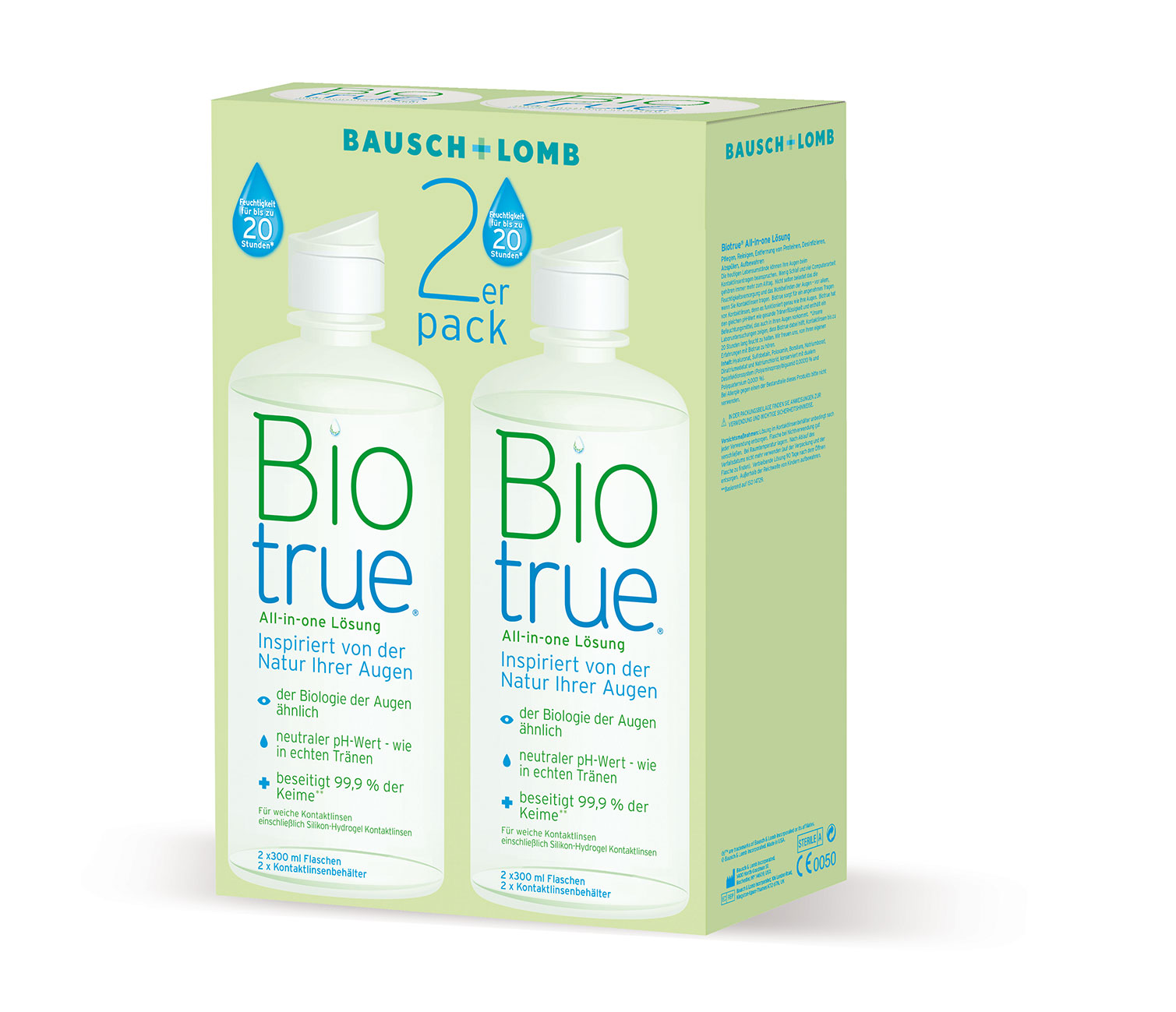 Biotrue Sparpack Biotrue Sparpack, Bausch & Lomb (2 x 300 ml)