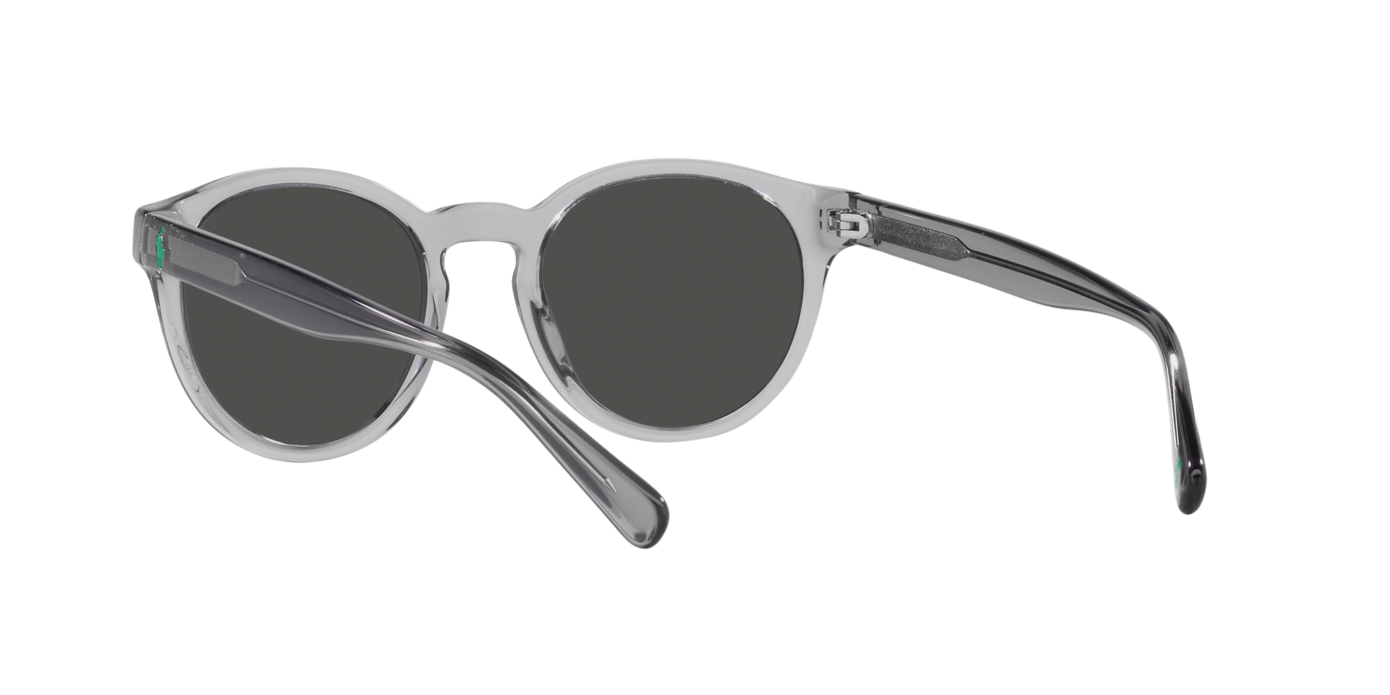 Polo Ralph Lauren Sonnenbrille PH4192 541387 glänzendes transparentes dunkelgrau