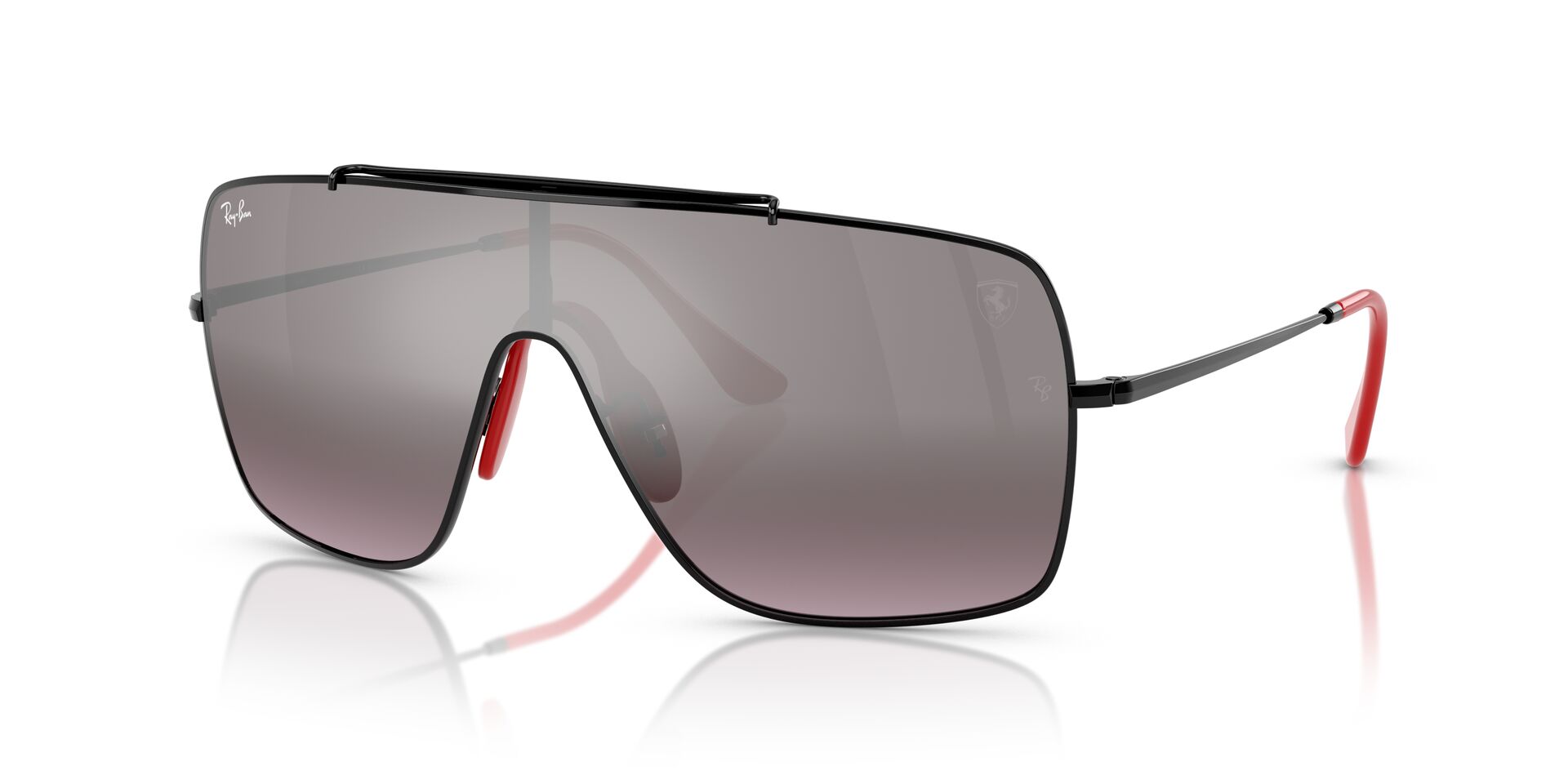 Das Bild zeigt die Sonnenbrille RB3697M F009Y3 von der Marke Ray-Ban in Schwarz.