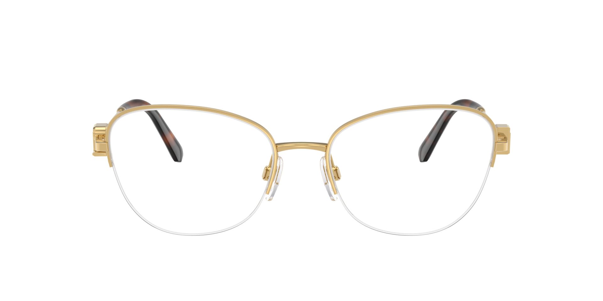 Das Bild zeigt die Korrektionsbrille RL5129 von der Marke Ralph Lauren in Hellgold.