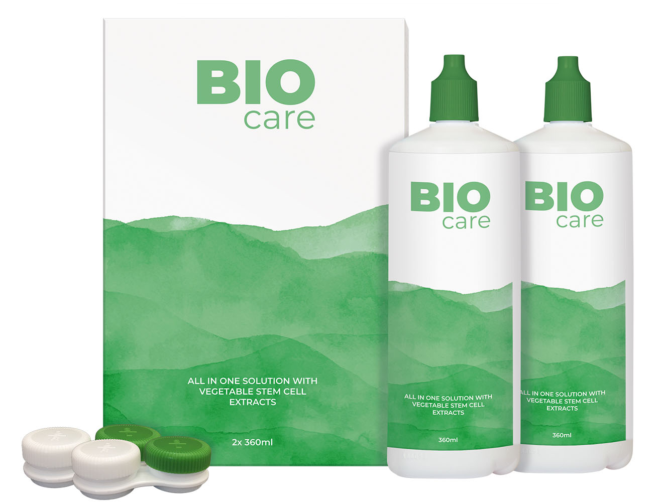BIOcare Sparpack, Menicon (2x360 ml) BIOcare Sparpack, Menicon (2x360 ml)