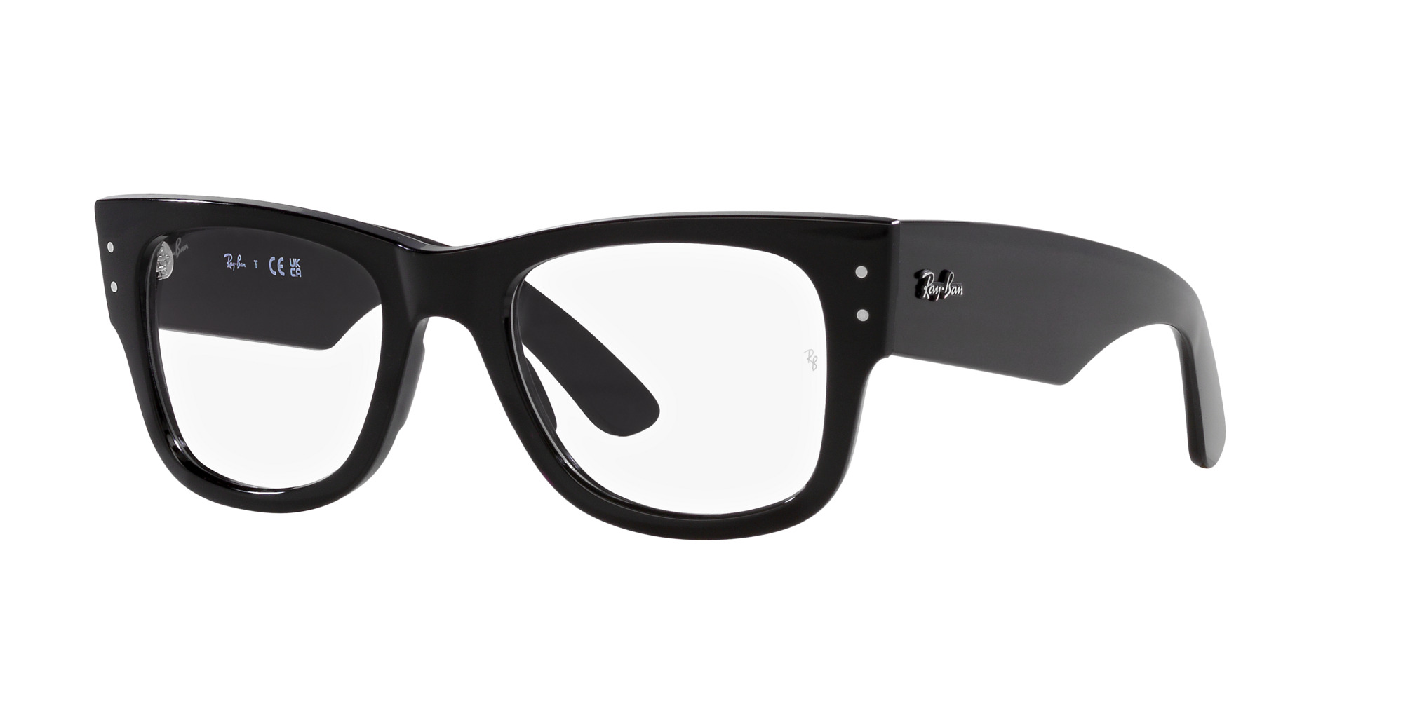 Das Bild zeigt die Korrektionsbrille RX0840V 2000 von Ray Ban in schwarz.