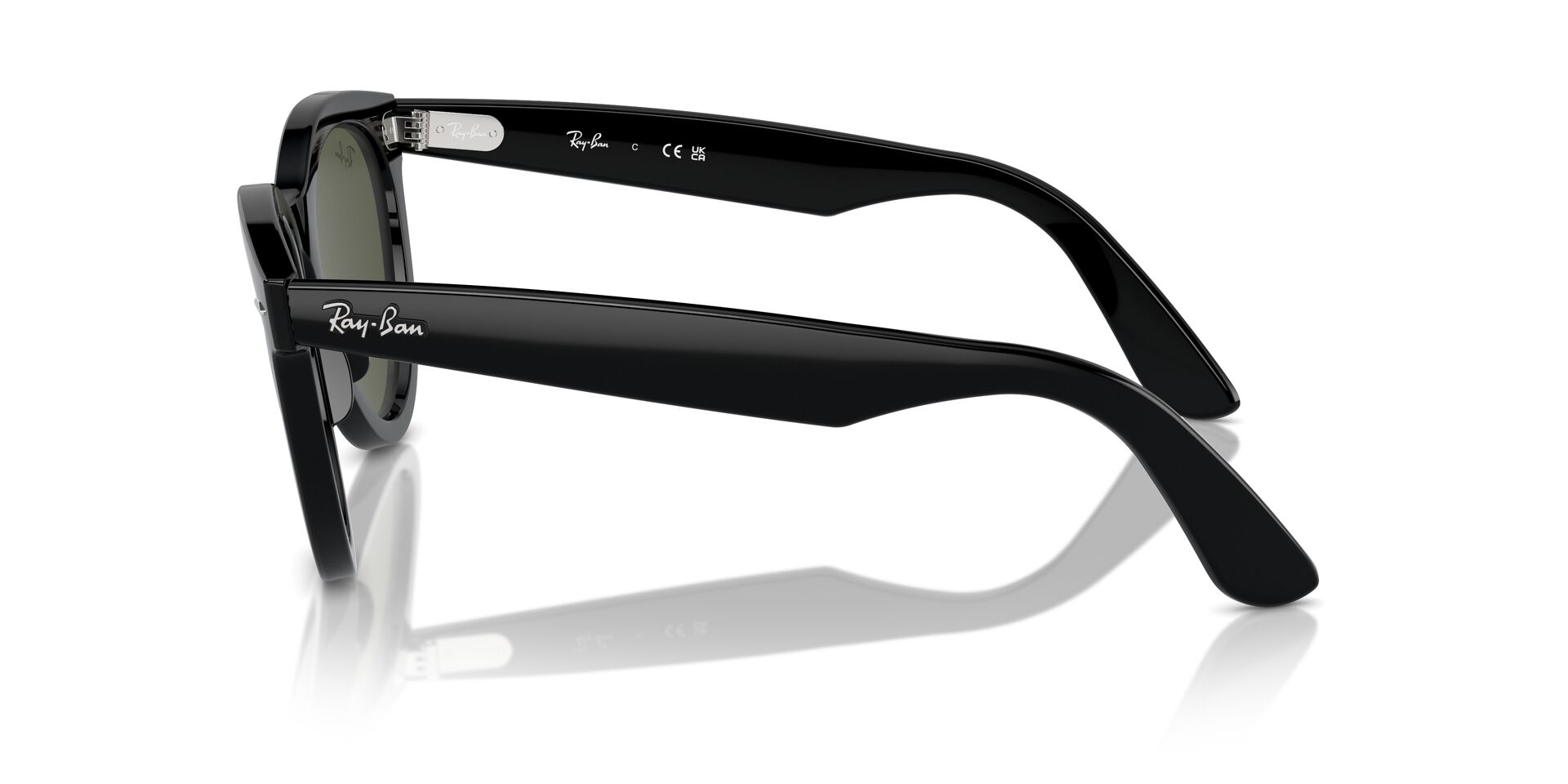 Das Bild zeigt die Sonnenbrille RB2241 901/31 von der Marke Ray-Ban in Schwarz.