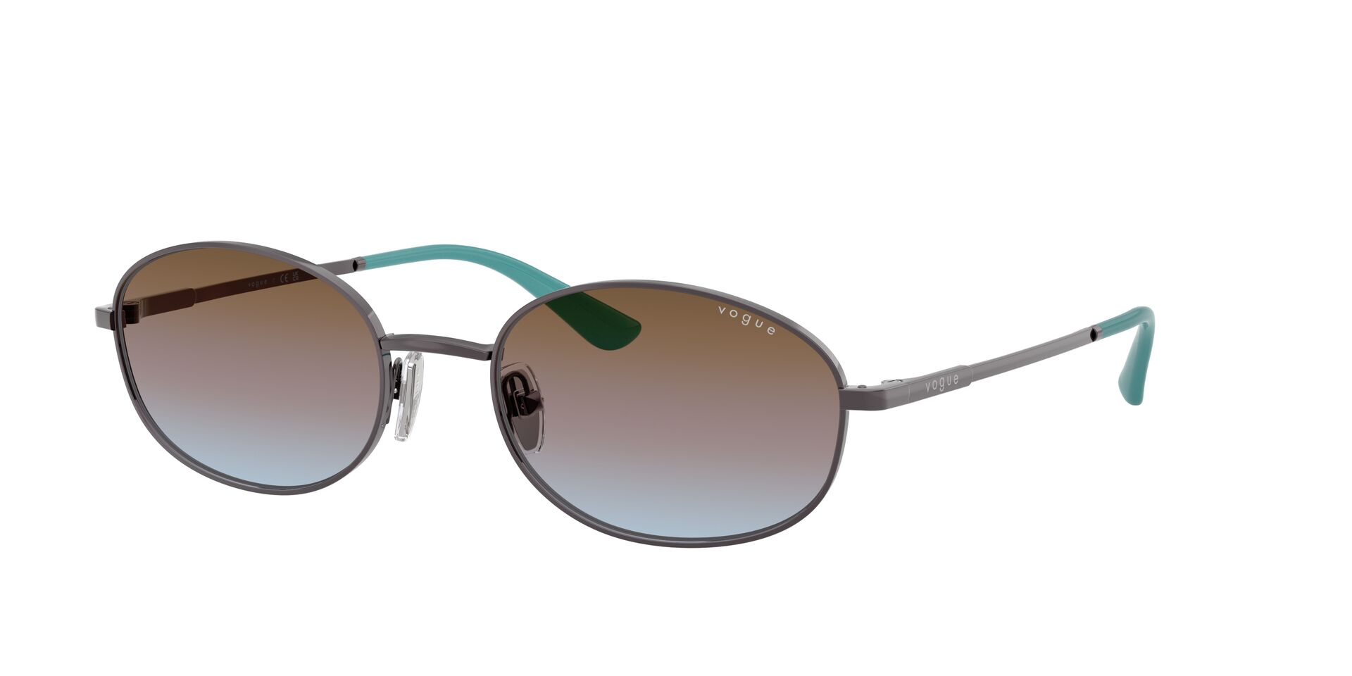 Das Bild zeigt die Sonnenbrille VO4323S von der Marke Vogue in Hellviolett.