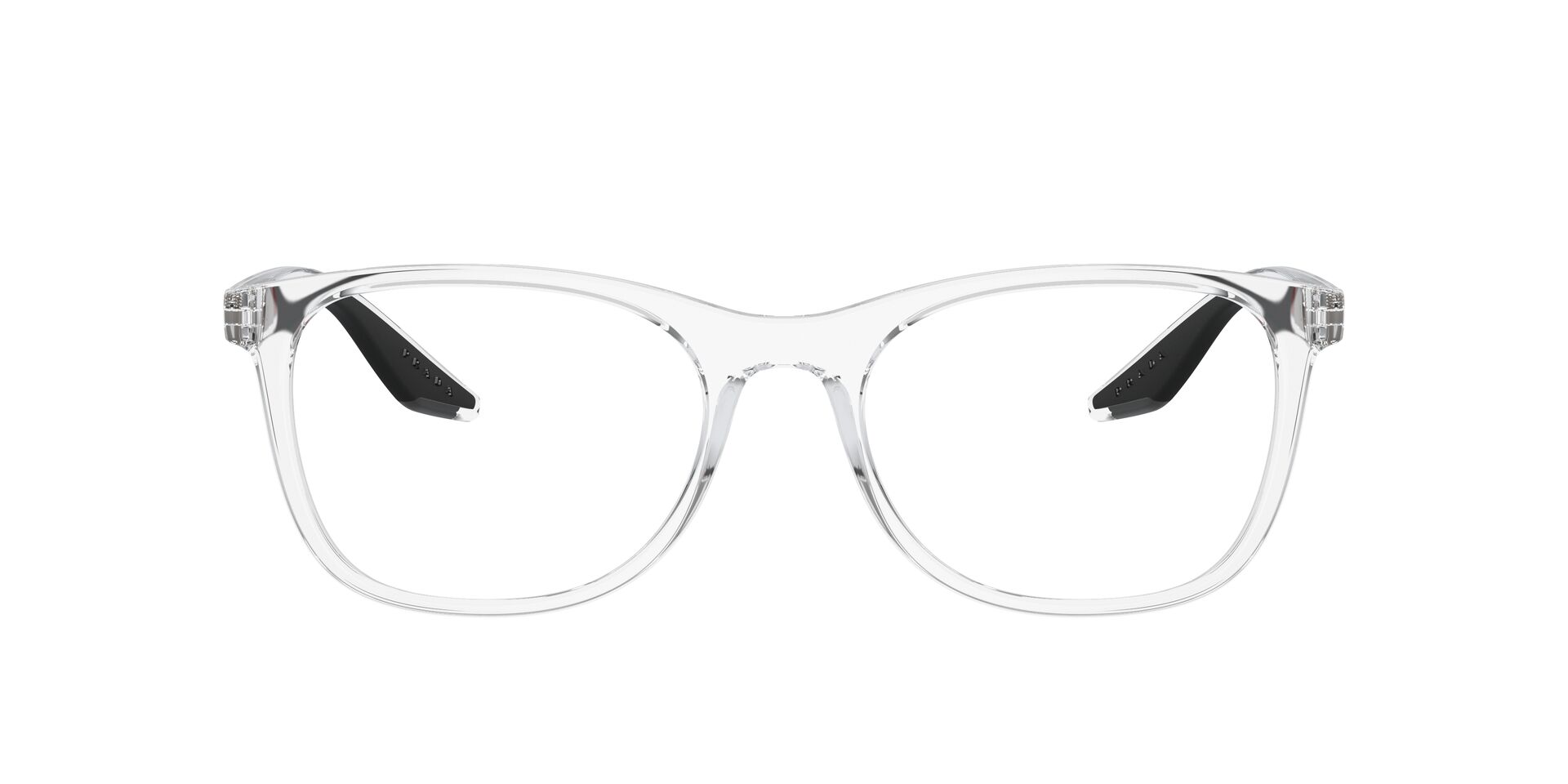 Das Bild zeigt die Prada Linea Rossa Fassung PS05PV 2Az1O1 von vorne.