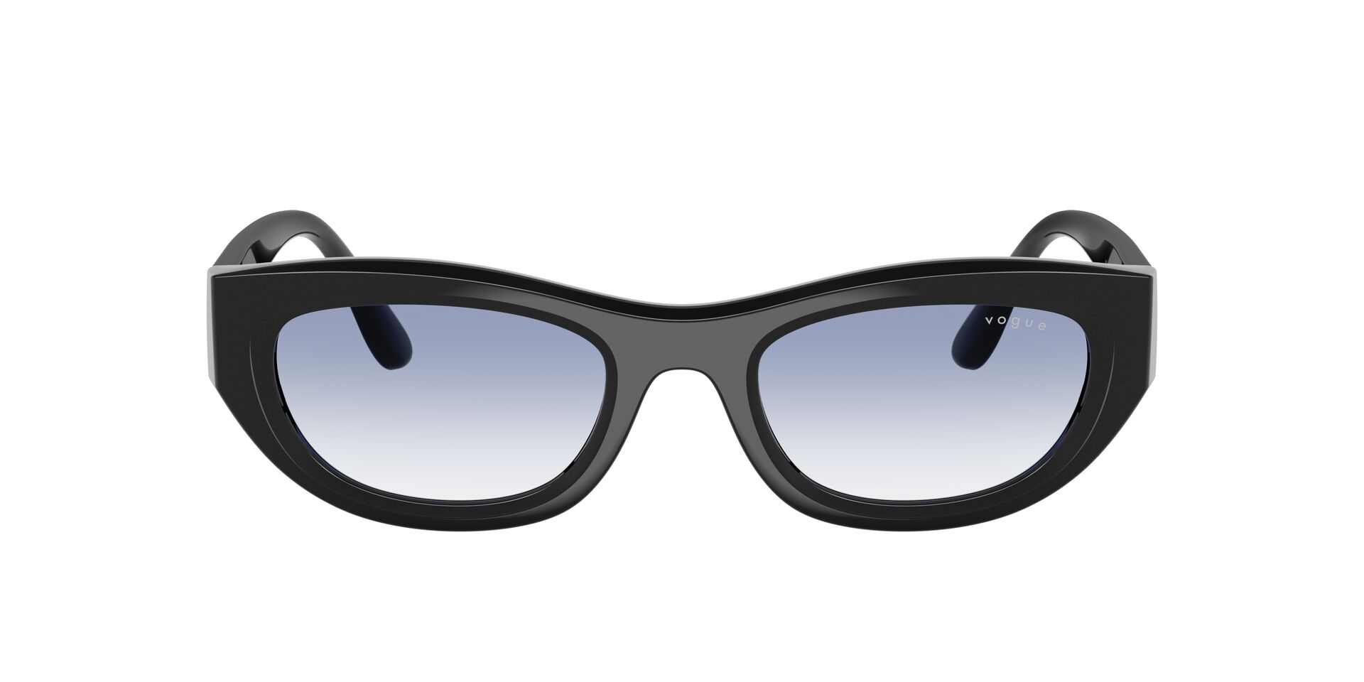 Das Bild zeigt die Sonnenbrille VO5616S von der Marke Vogue in Schwarz.