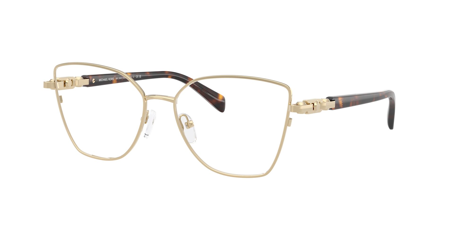 Michael Kors Damen Brille 0MK3090 1014 Hellgold glänzend- Nikki beach