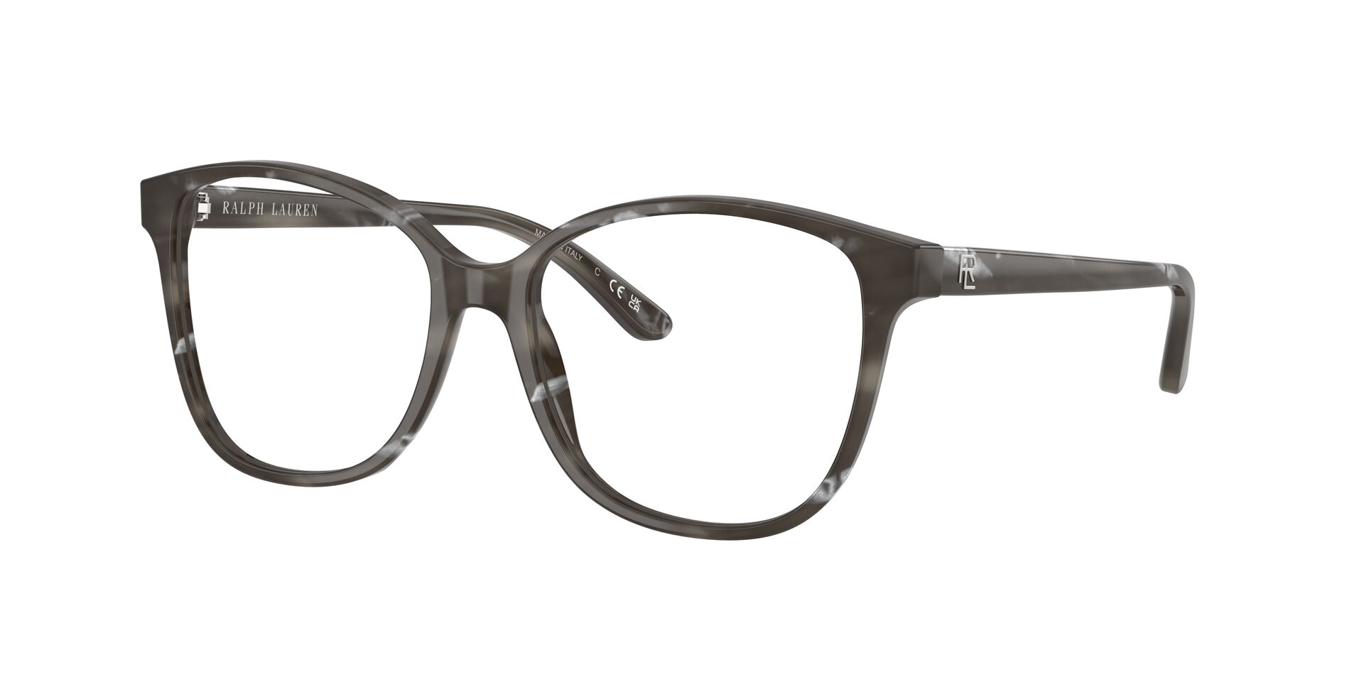 Das Bild zeigt die Brille RL6222 von Ralph Lauren in Schwarz.