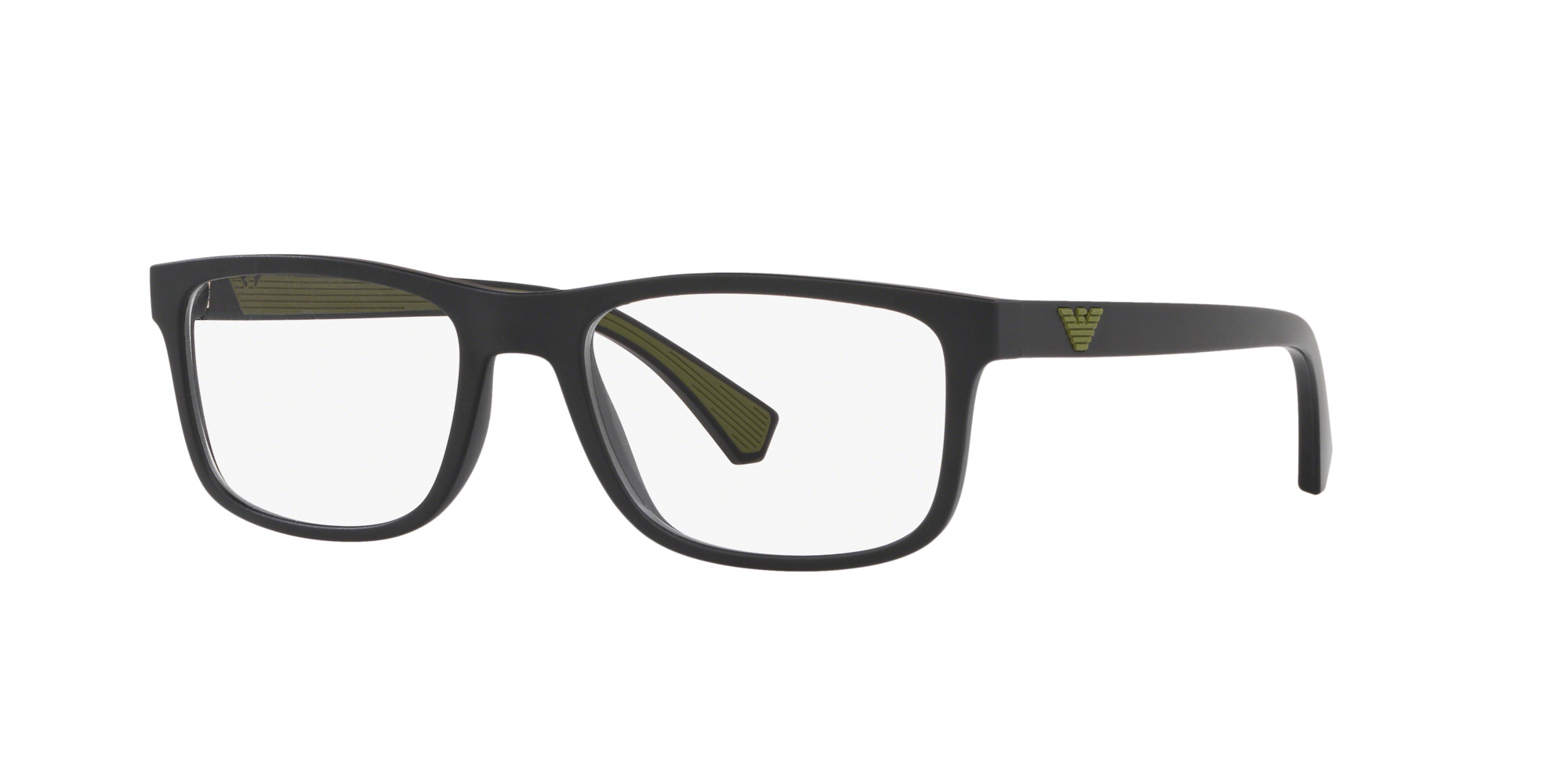 Das Bild zeigt die Korrektionsbrille EA3147 5042 von Emporio Armani in Schwarz.