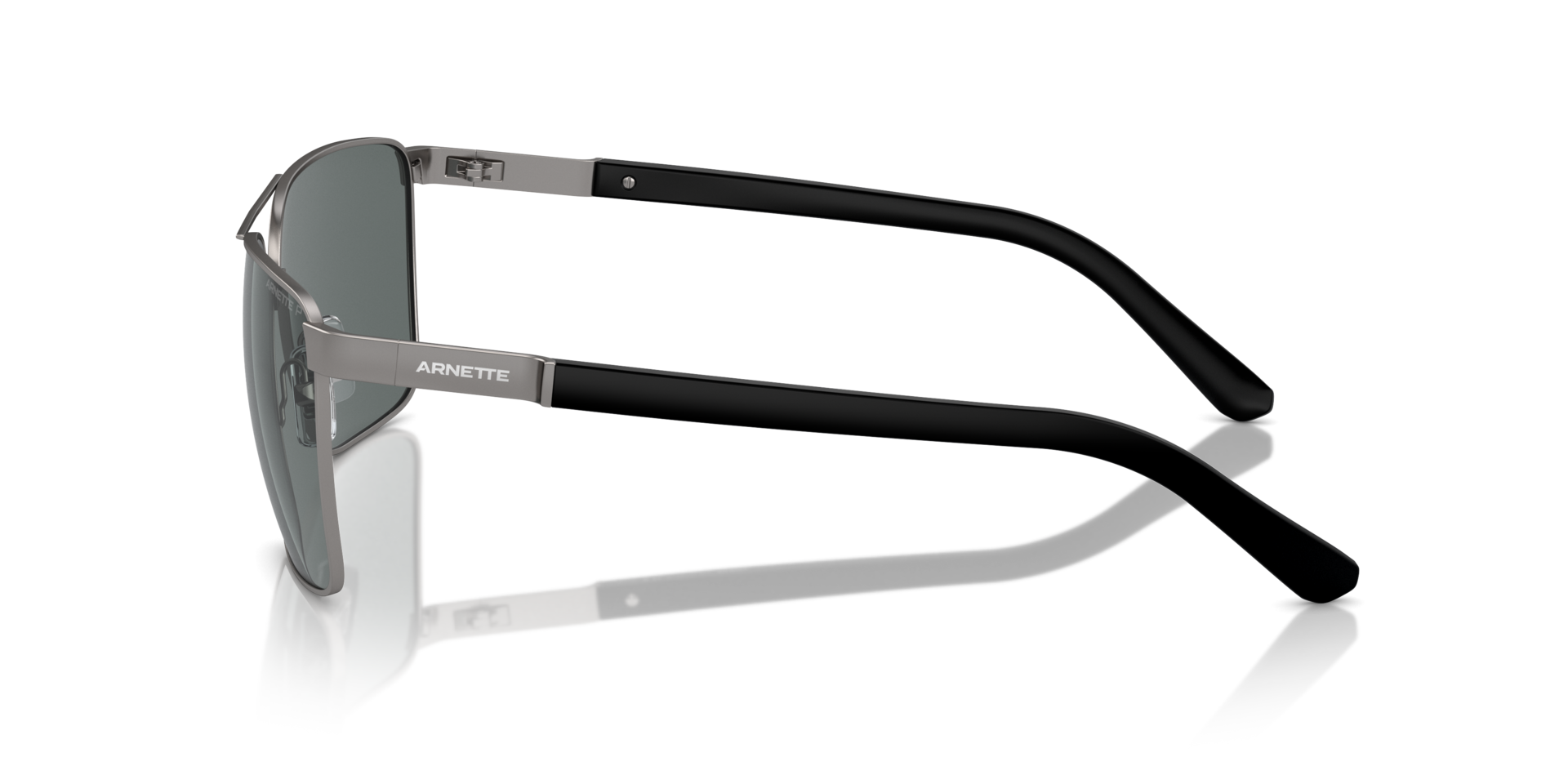 Das Bild zeigt die Sonnenbrille AN3091 745/81 von der Marke Arnette in gunmetal.