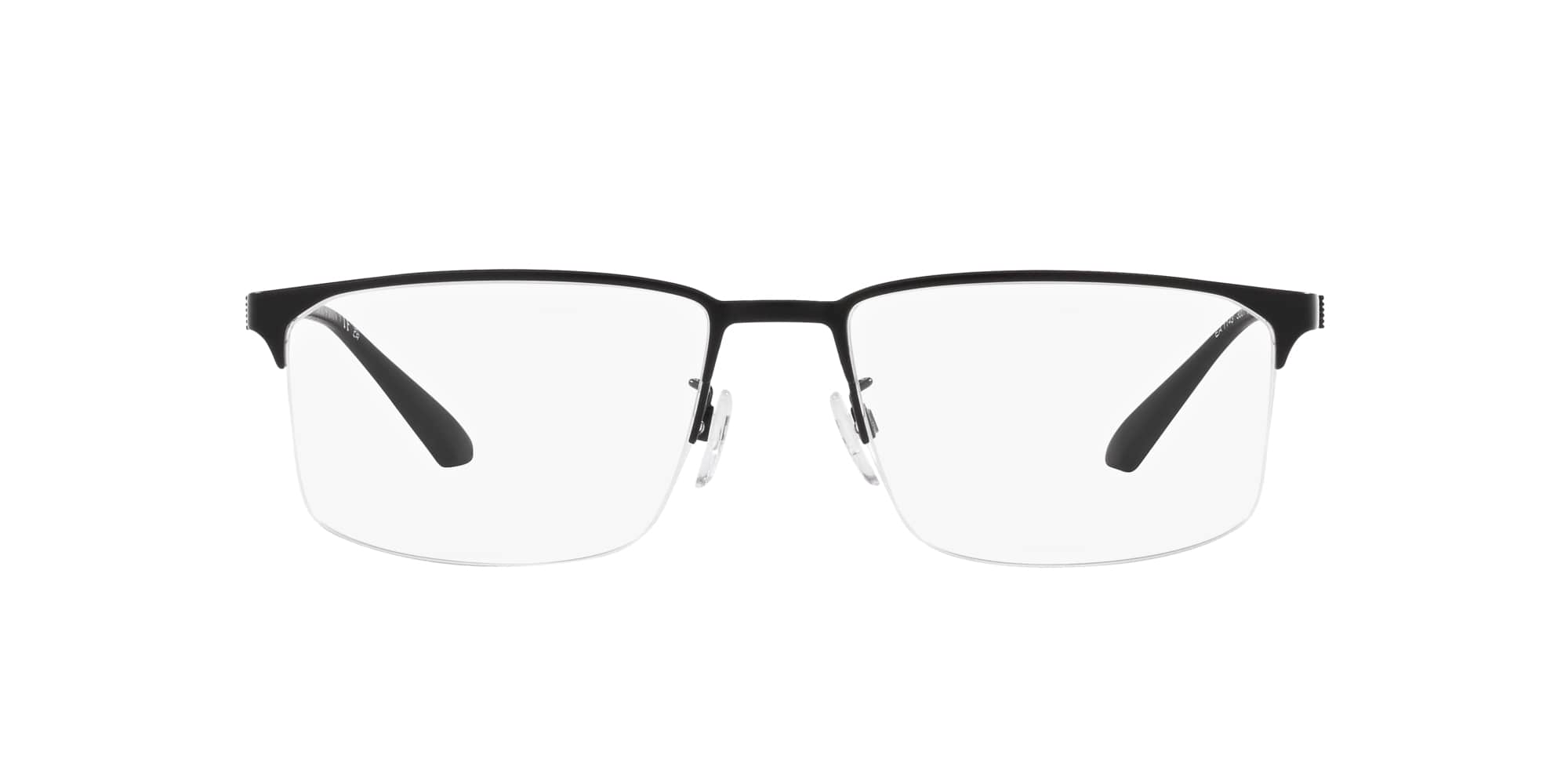 Das Bild zeigt die Korrektionsbrille EA1143 von Emporio Armani in Schwarz.