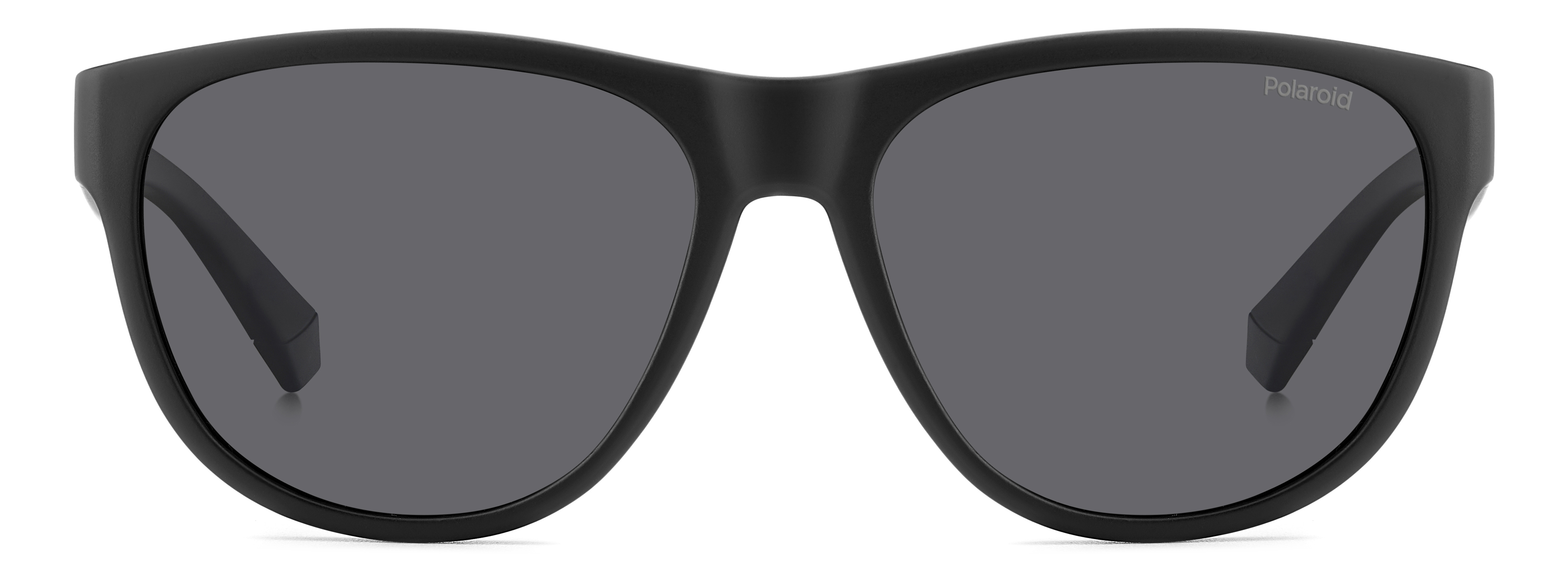 Das Bild zeigt die Sonnenbrille PLD2156S 003 von der Marke Polaroid in  matt schwarz.