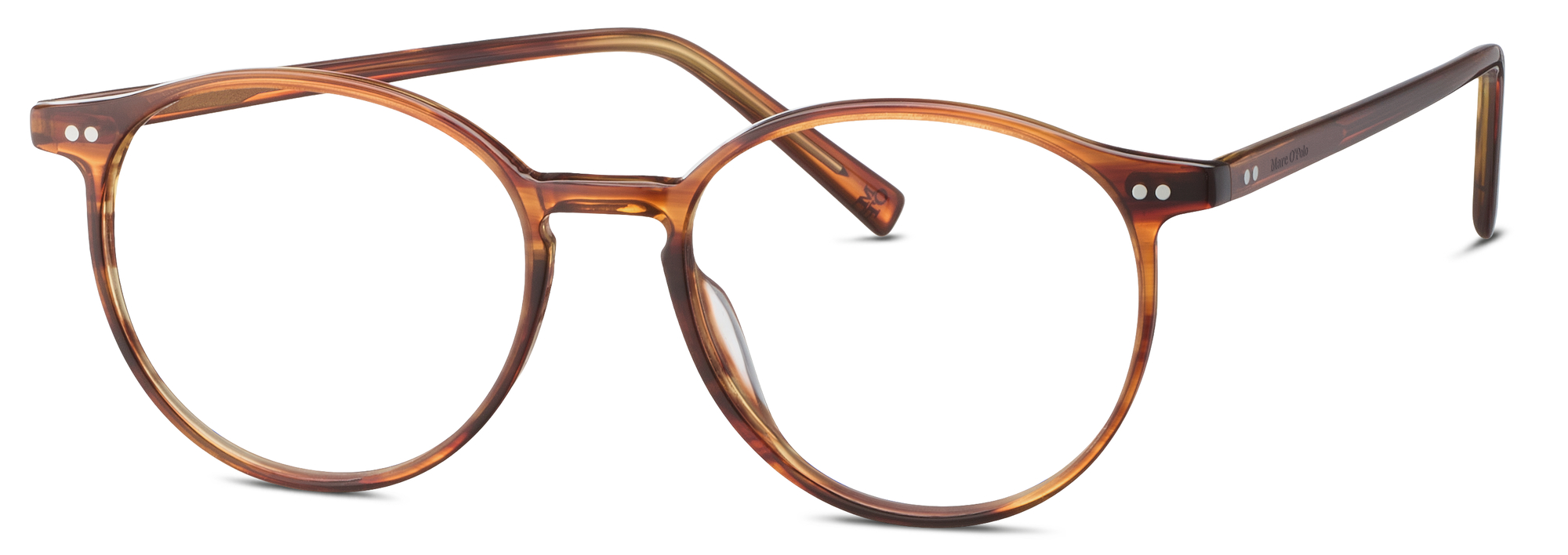 Das Bild zeigt die Korrektionsbrille 503251 60 von der Marke Marc O´Polo in Braun.