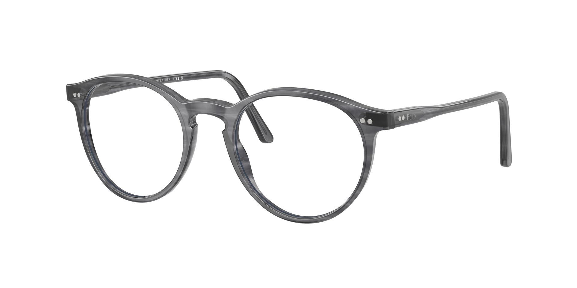 Polo Brille PH2083 5821 - Glänzendes grau gestreift