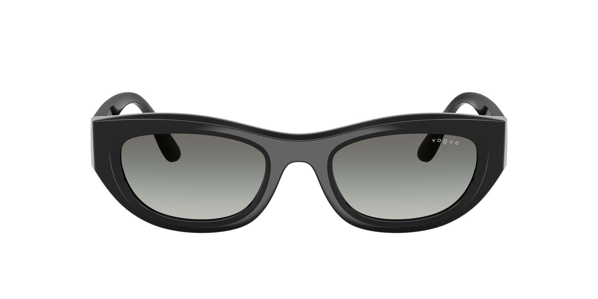 Das Bild zeigt die Sonnenbrille VO5616S von der Marke Vogue in Schwarz.
