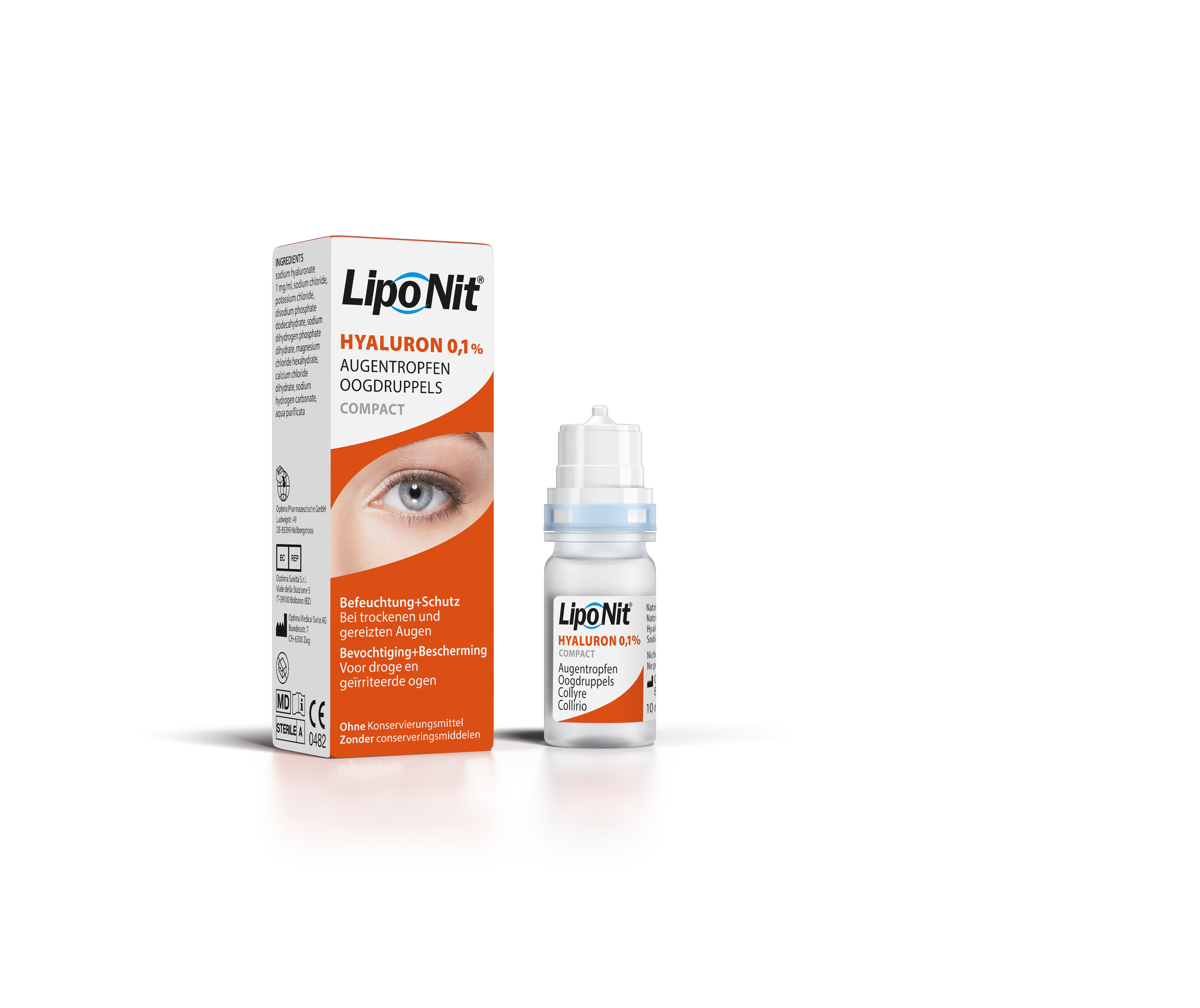 LipoNit Augentropfen 0,1%, optima (10 ml)