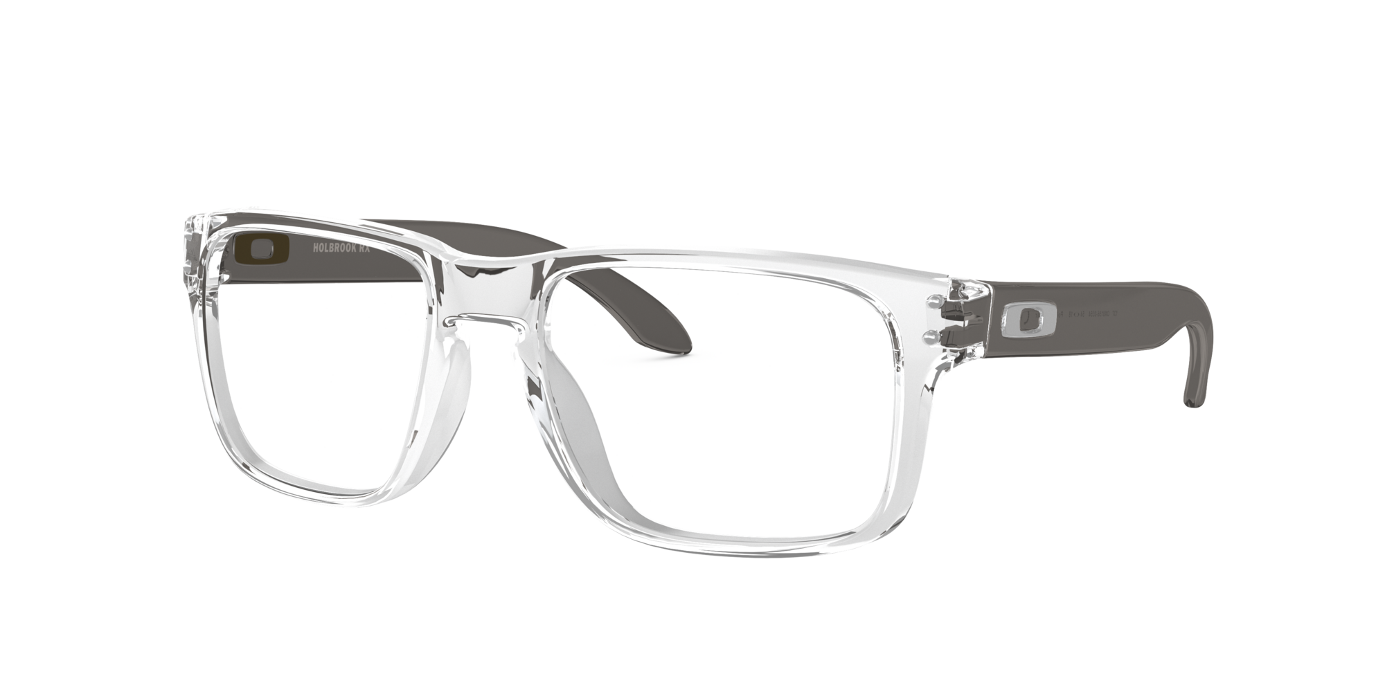 Das Bild zeigt die Brille OX8156 815603 von Oakley in Transparent glänzend.