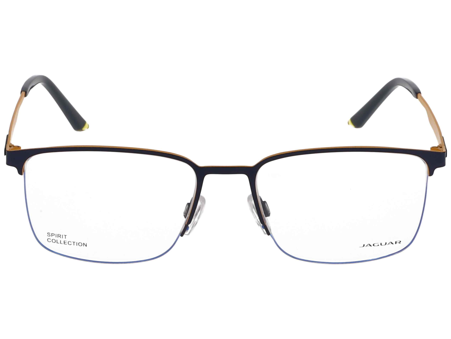 Das Bild zeigt die Korrektionsbrille 3636 3100 von Jaguar in Blau/Orange.