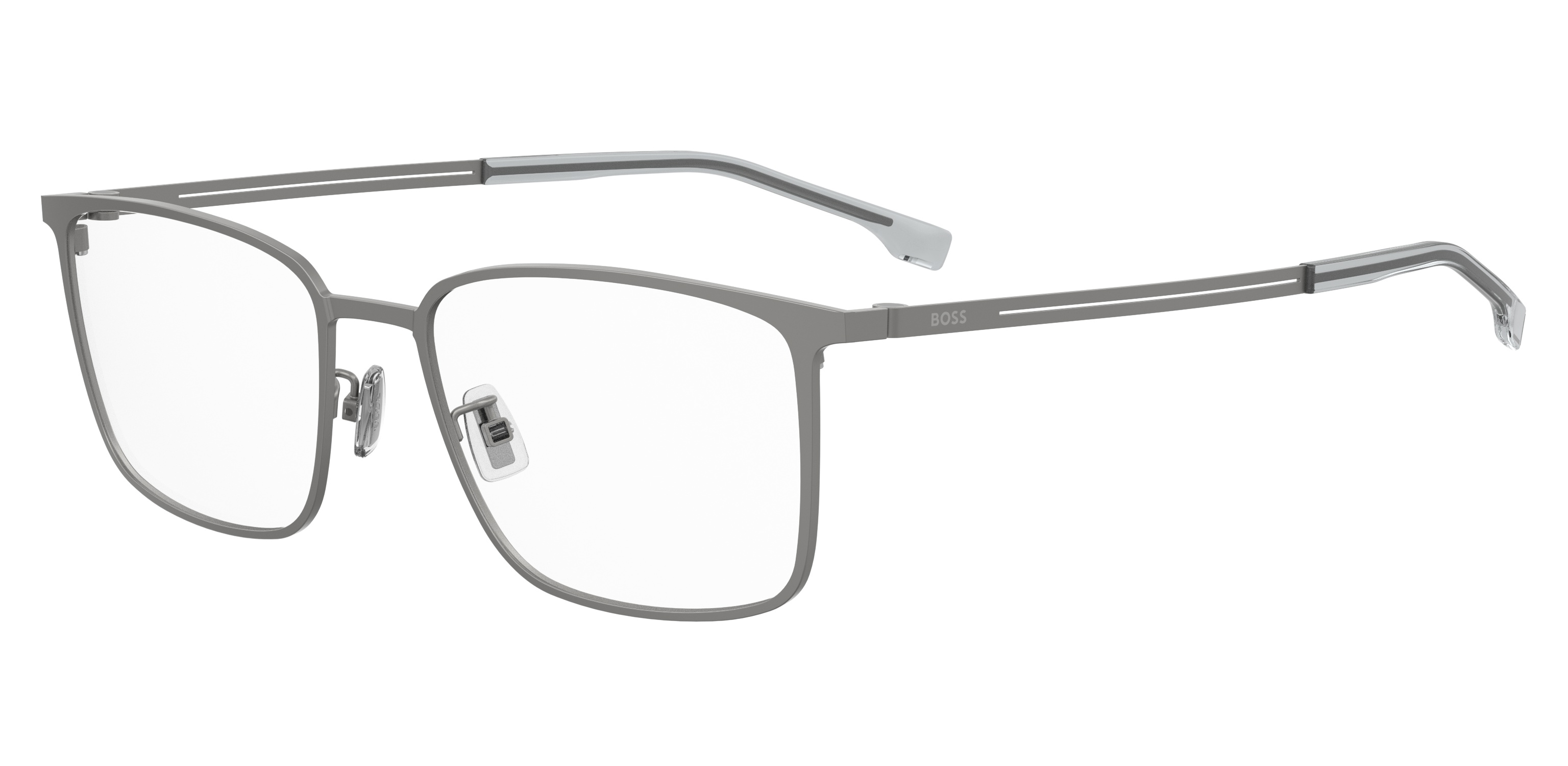 Das Bild zeigt die BOSS Fassung 1823/G R81 leicht seitlich.