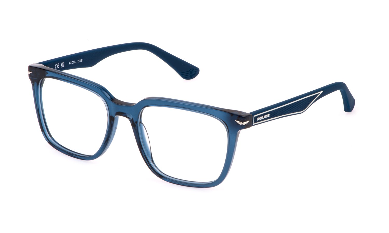 Police Brille VK148 0AGQ 50 in Blau