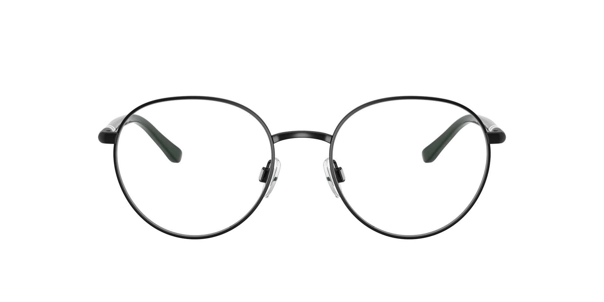 Das Bild zeigt die Korrektionsbrille 1236 von der Marke Polo in Schwarz.