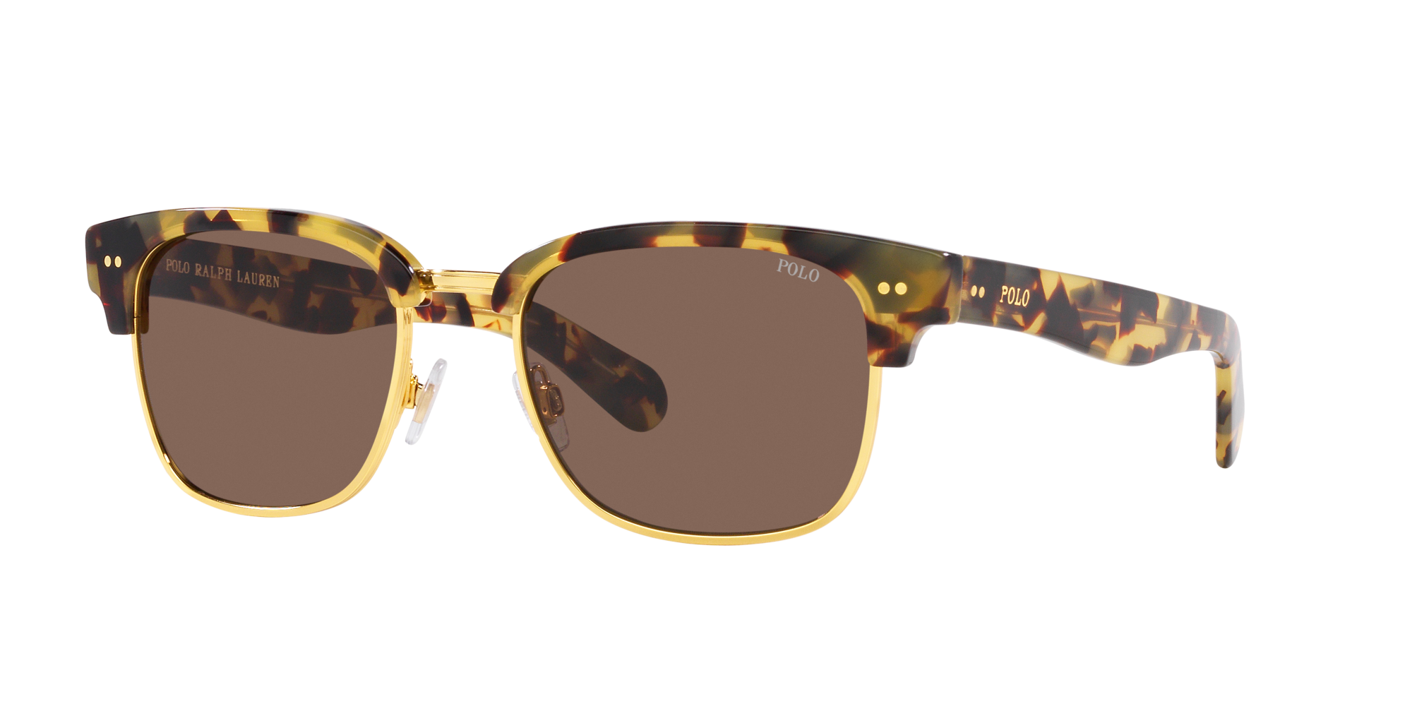 Polo Ralph Lauren Sonnenbrille PH4202 608773 Shiny camo havana