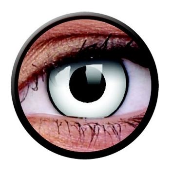 Zu sehen ist die Motivlinse Funny Lens White Zombie von ColourVUE