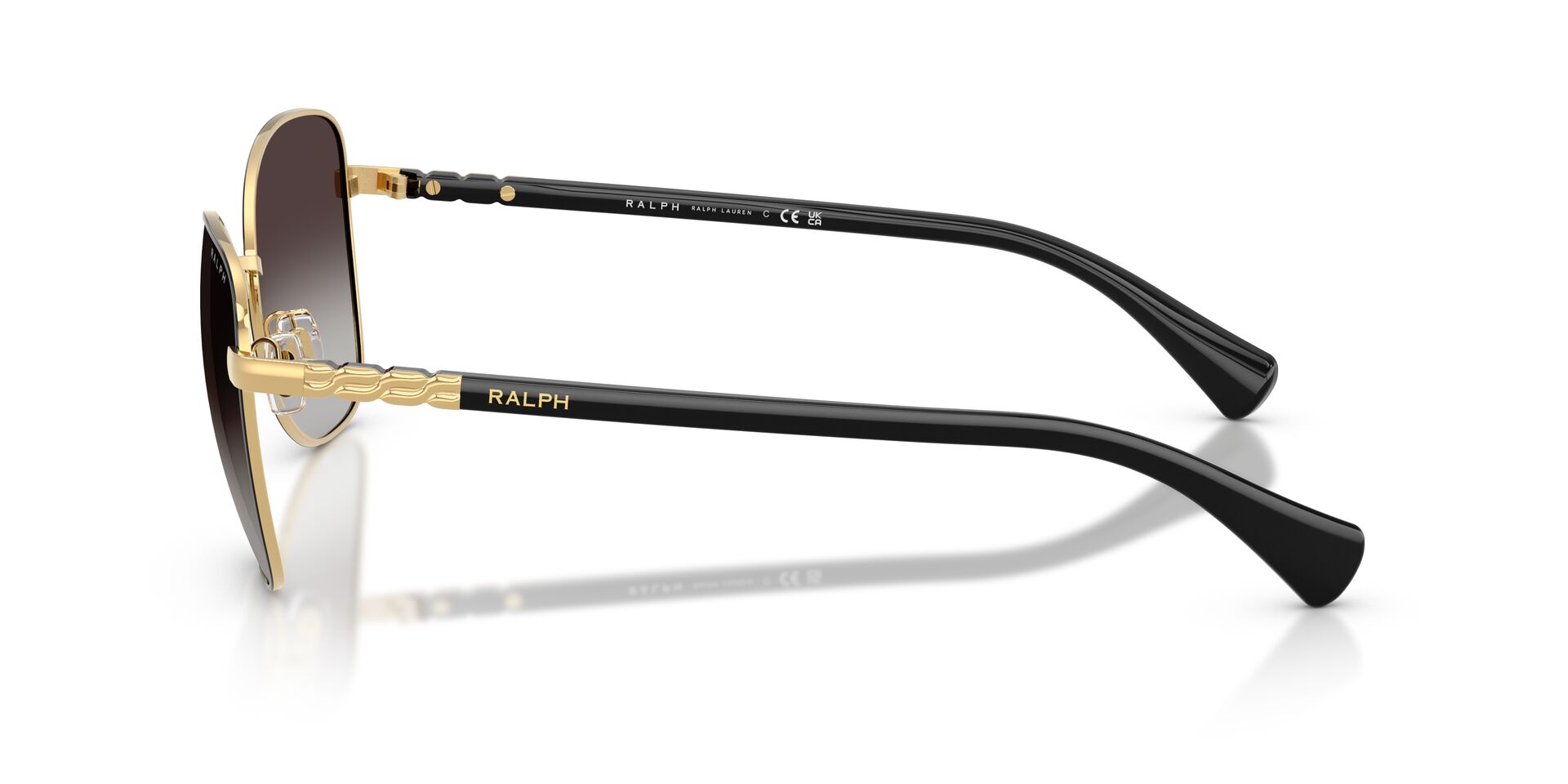 Das Bild zeigt die Bügel der Ralph Sonnenbrille RA4147 94438G.