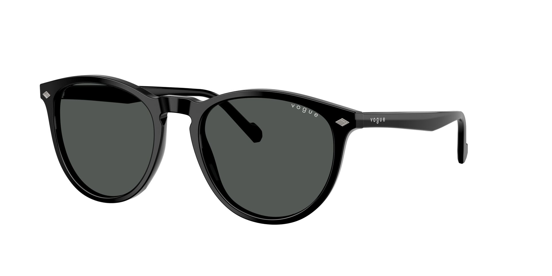 Das Bild zeigt die Sonnenbrille VO5599S von der Marke Vogue in Schwarz.