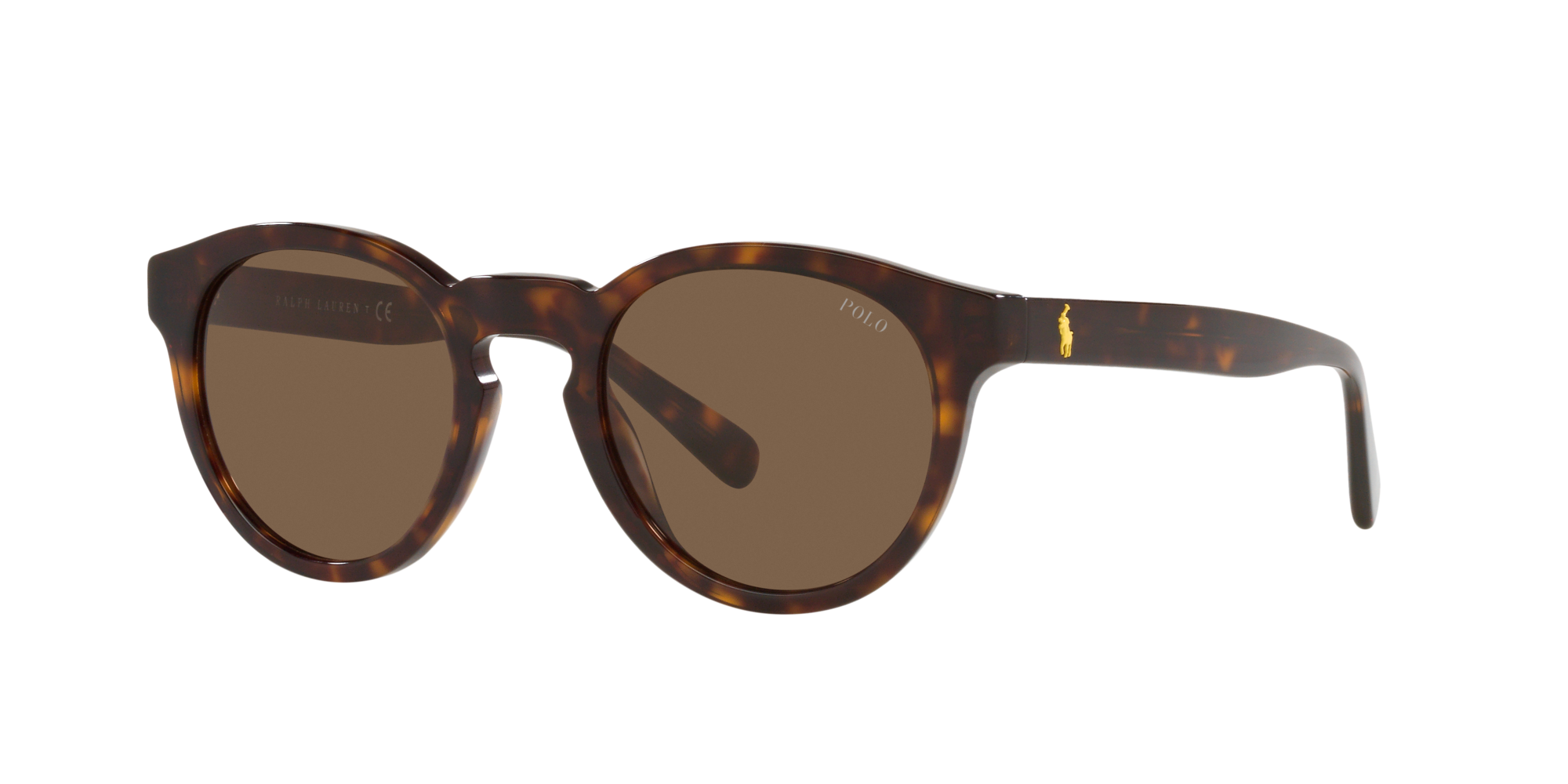 Polo Ralph Lauren Sonnenbrille PH4184 500373 glänzendes dunkelhavana