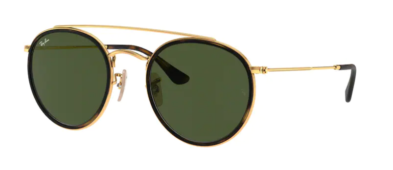 Ray Ban Sonnenbrille RB3647N 001 51 Round Double Bridge