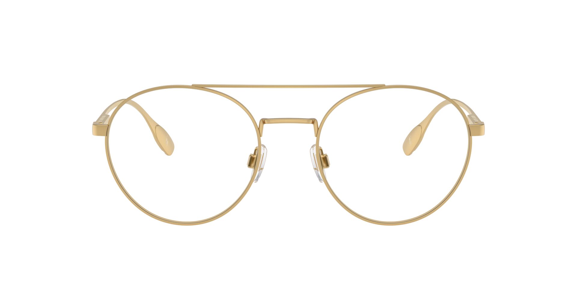 Das Bild zeigt die Korrektionsbrille 1234 von der Marke polo in Gold.