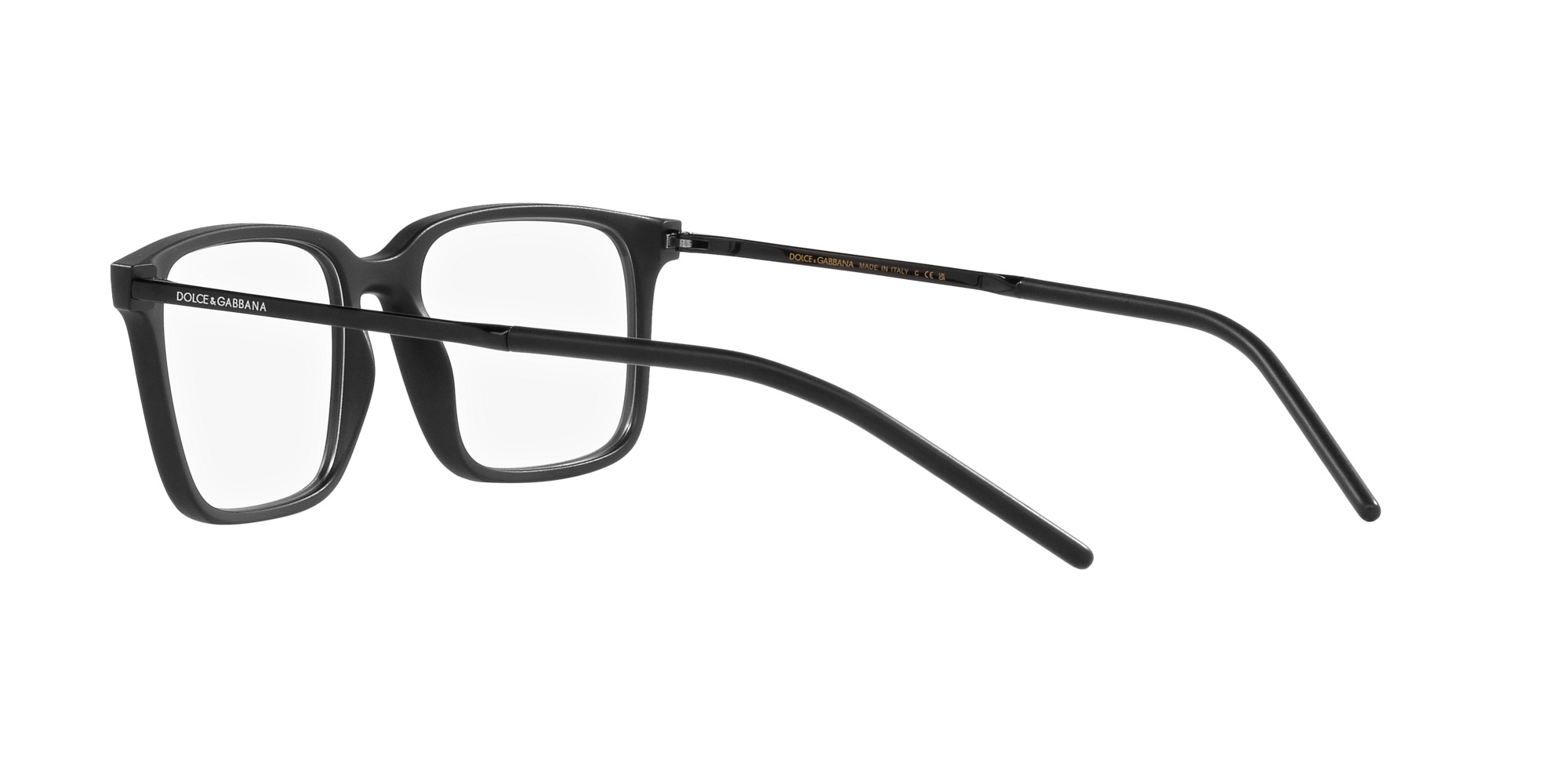 Das Bild zeigt die Korrektionsbrille DG5099 2525 von D&G in matt Schwarz.