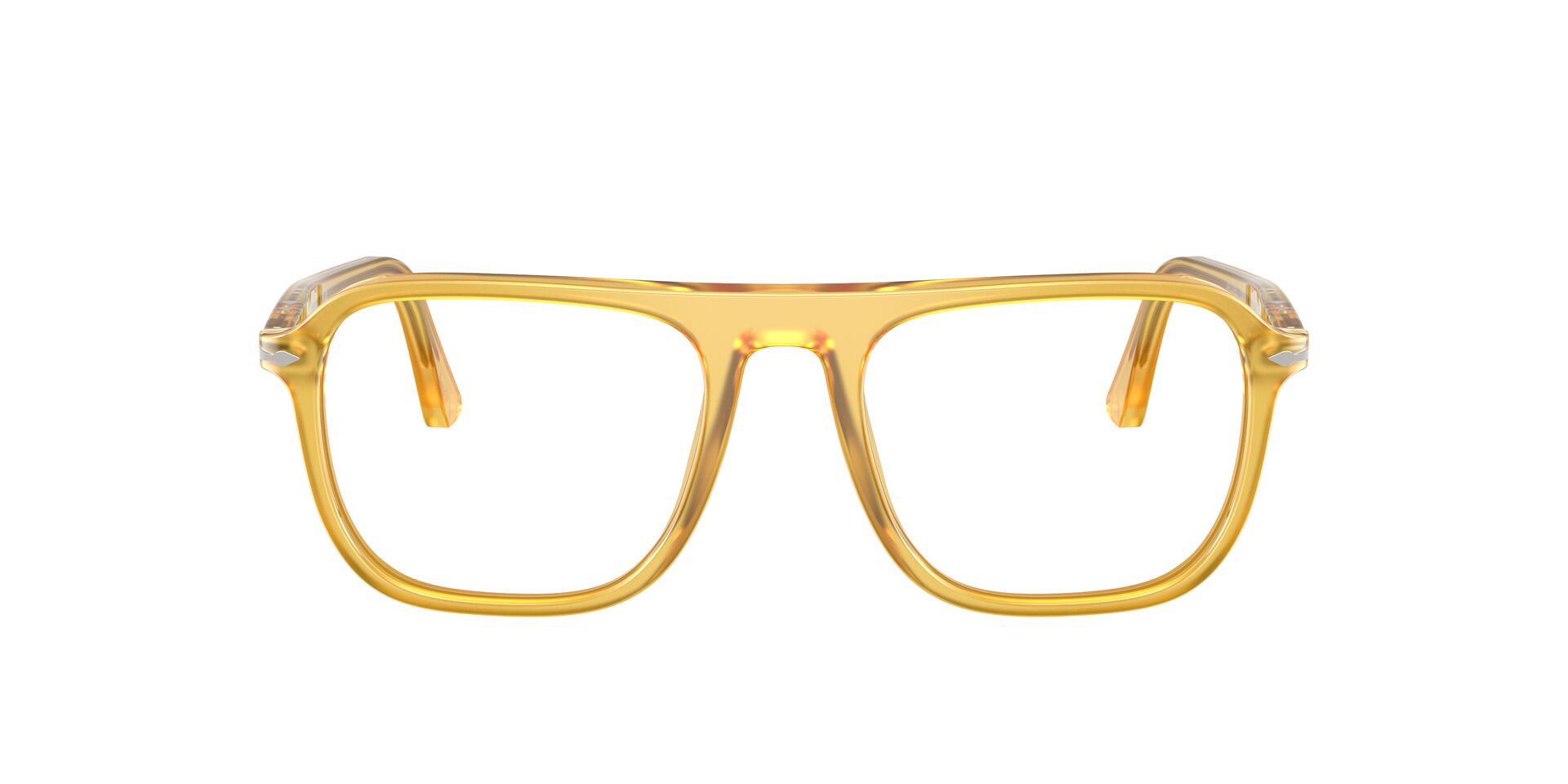 Das Bild zeigt die Persol Fassung PO3359V 204 von vorne.