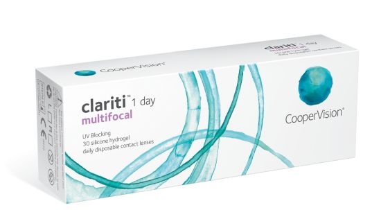 Clariti 1 Day Multifocal, Cooper (30 Stk.)