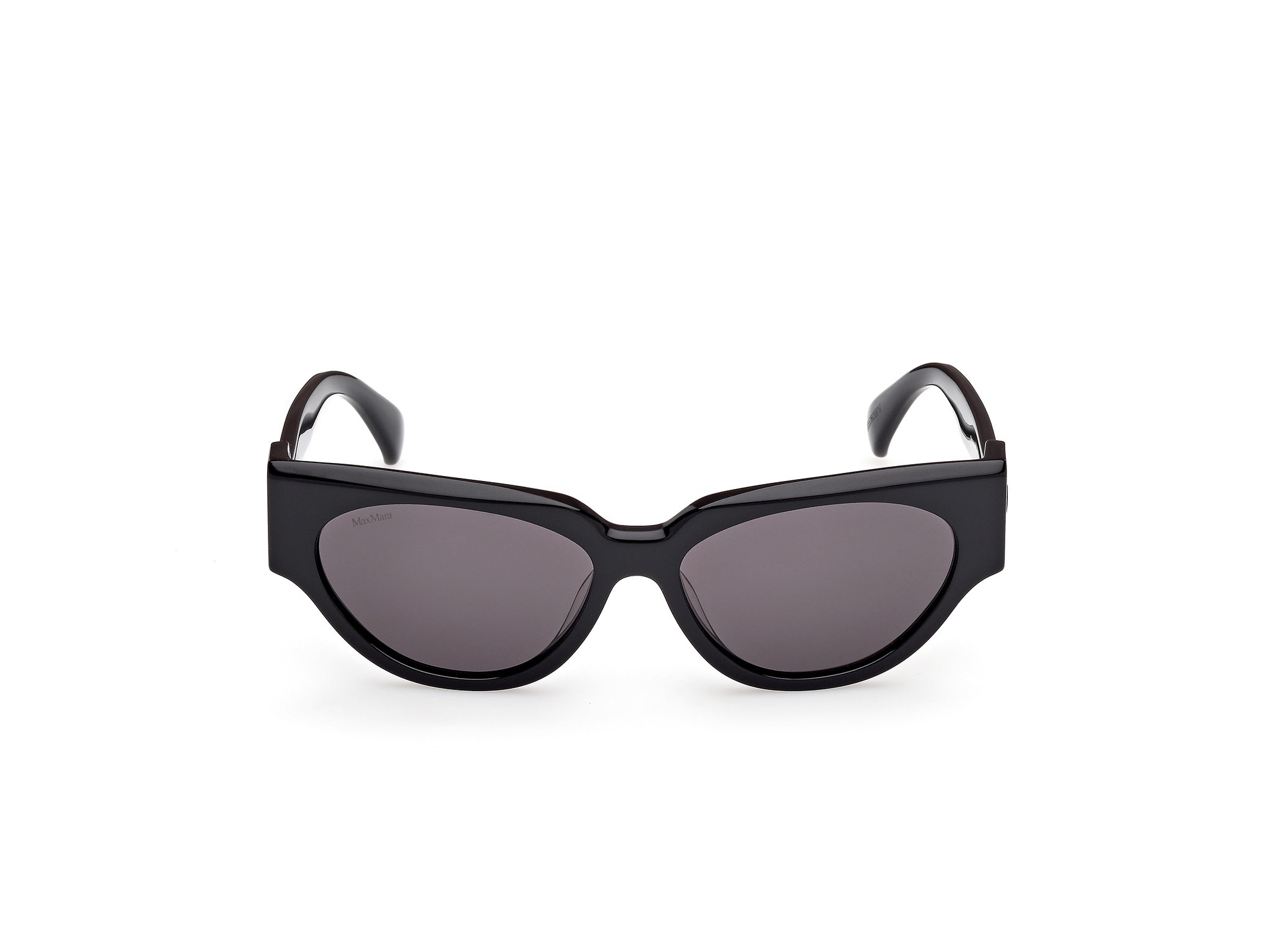 Das Bild zeigt die Sonnenbrille MM0139 von der Marke Max Mara in Schwarz.