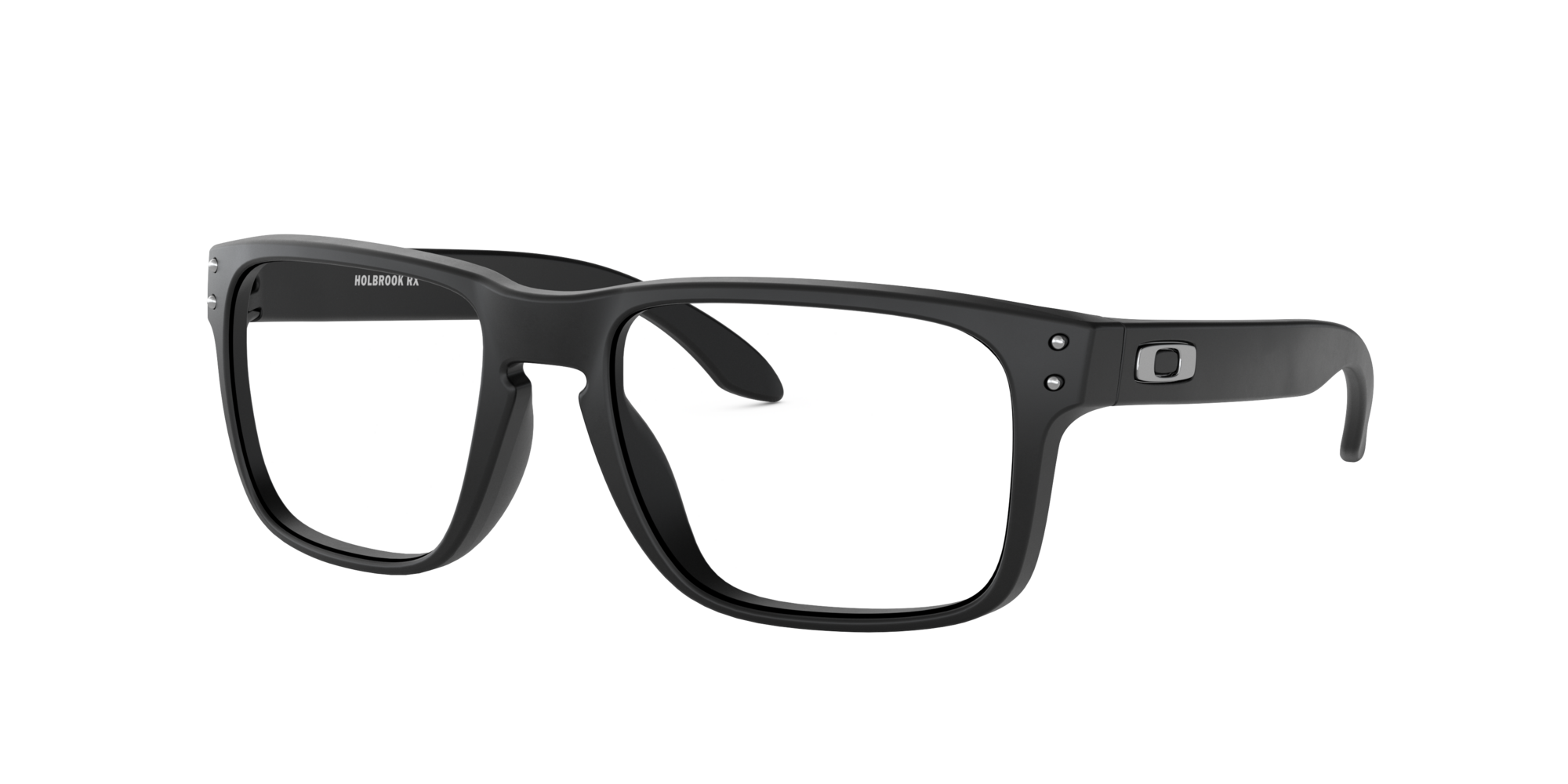 Das Bild zeigt die Brille OX8156 815601 von Oakley in Schwarz satiniert.
