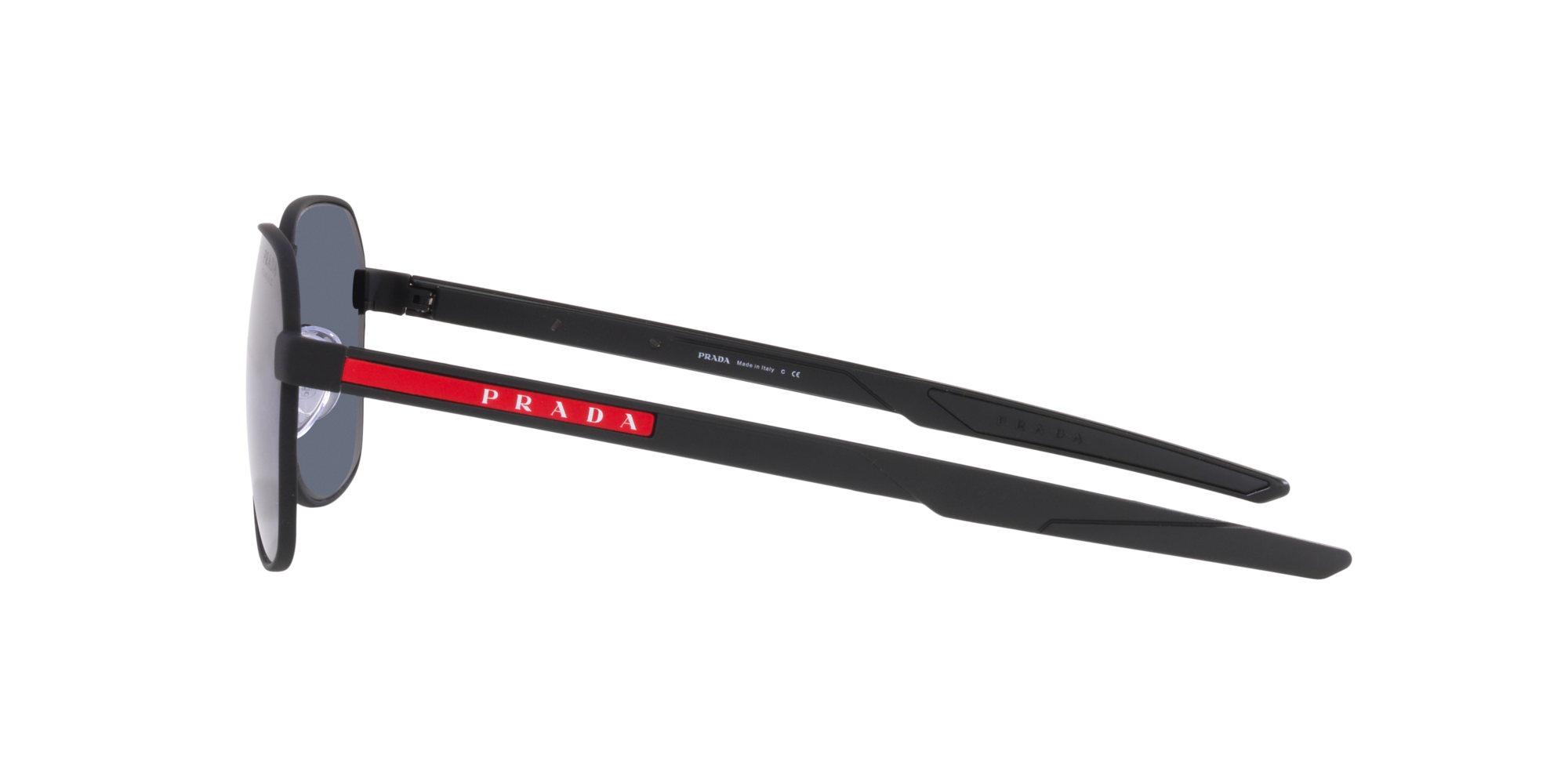 Prada Linea Rossa Sonnenbrille für Herren in Schwarz matt PS 54WS DG009R 57