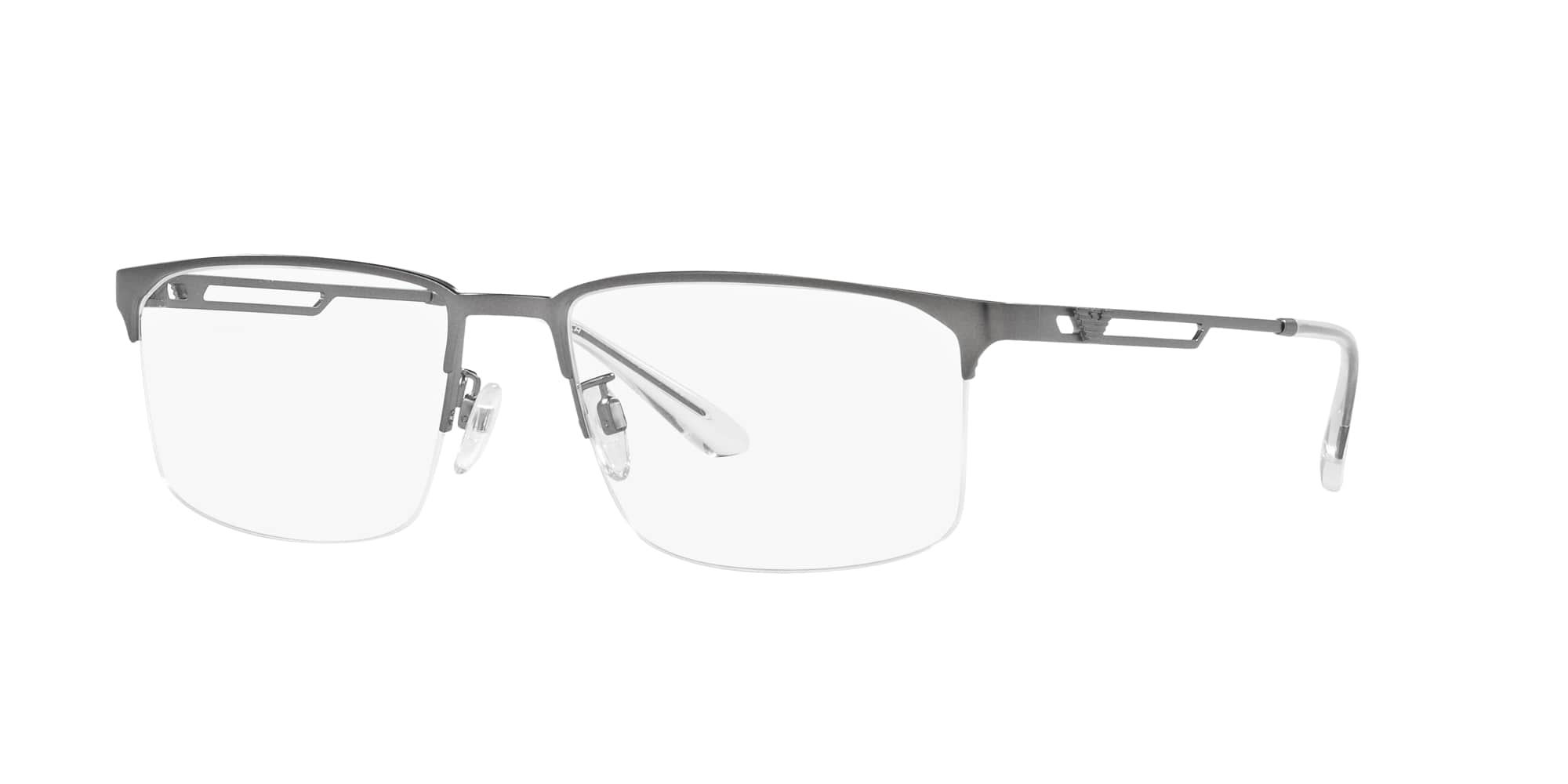 Das Bild zeigt die Korrektionsbrille EA1143 von Emporio Armani in Gunmetal.