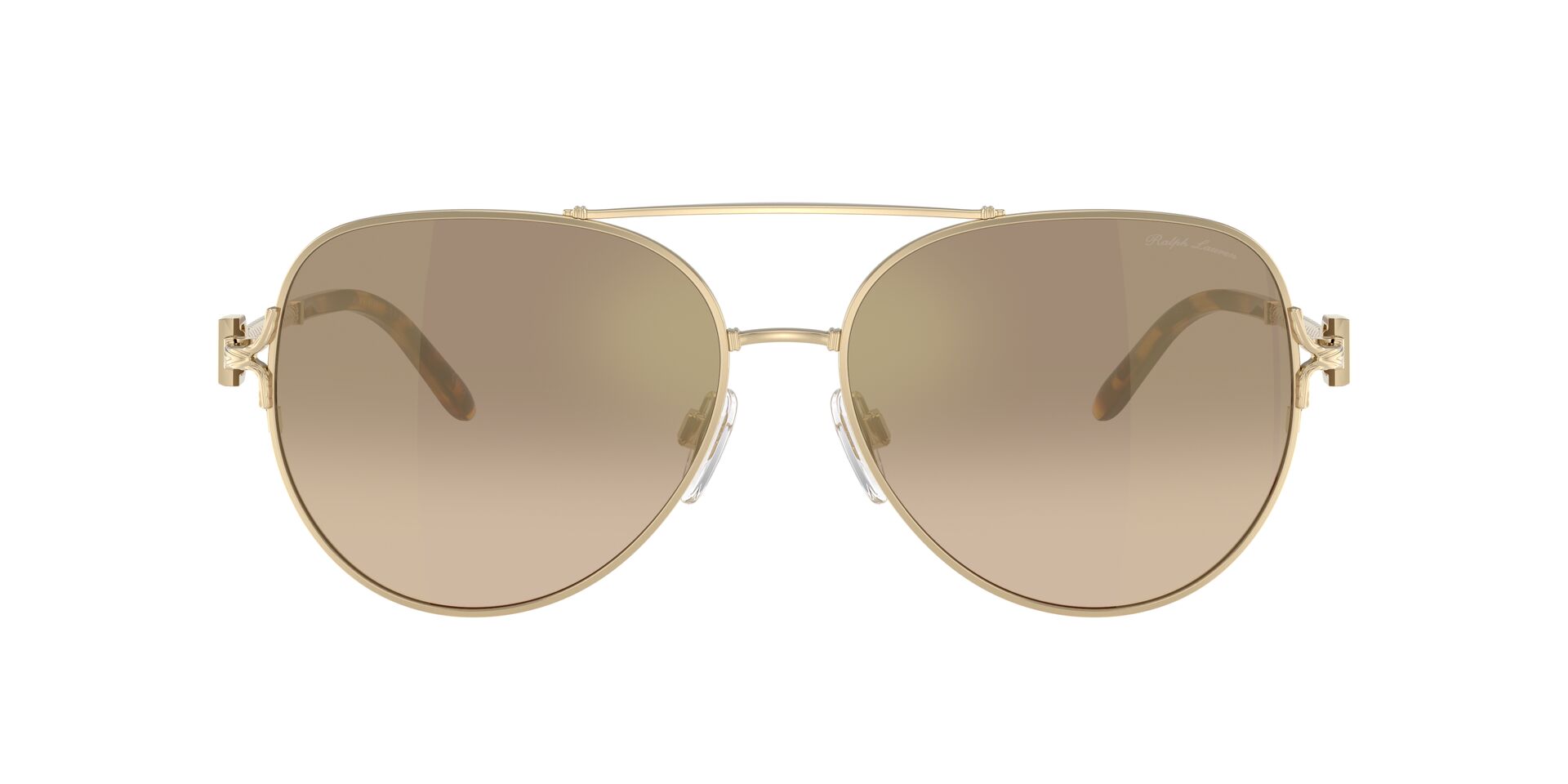 Das Bild zeigt die Ralph Sonnenbrille RL7087 94766Y von vorne.