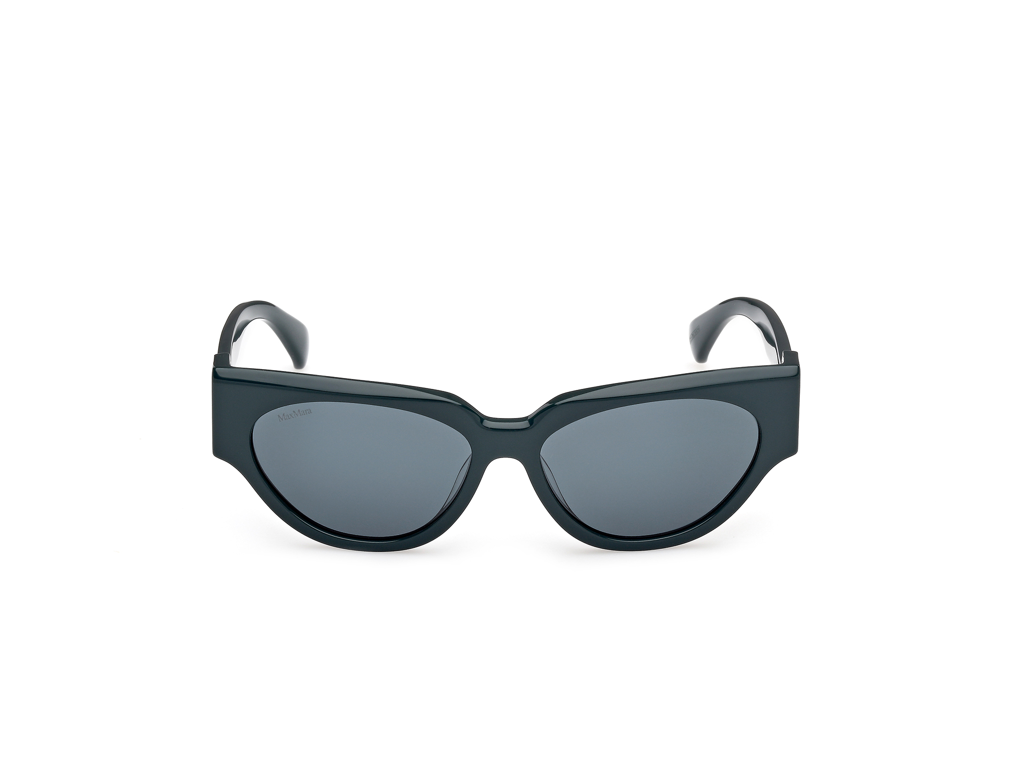 Das Bild zeigt die Sonnenbrille MM0139 von der Marke Max Mara in Grün.